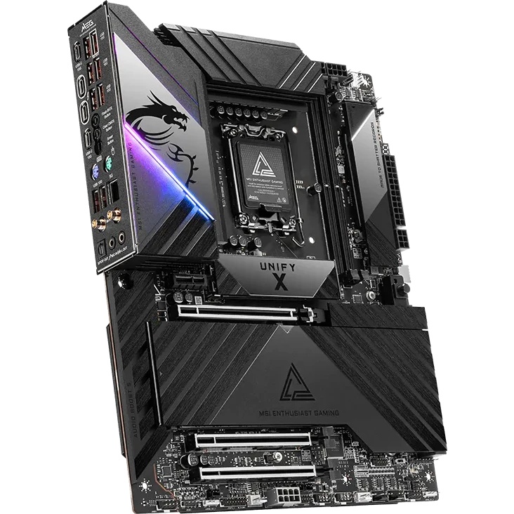 Материнская плата MSI MEG Z890 UNIFY-X Z890, LGA1851, 2*DDR5, 3*PCIEx16, 1*PCIEx1, 6*M.2, 2*TypeC, 8