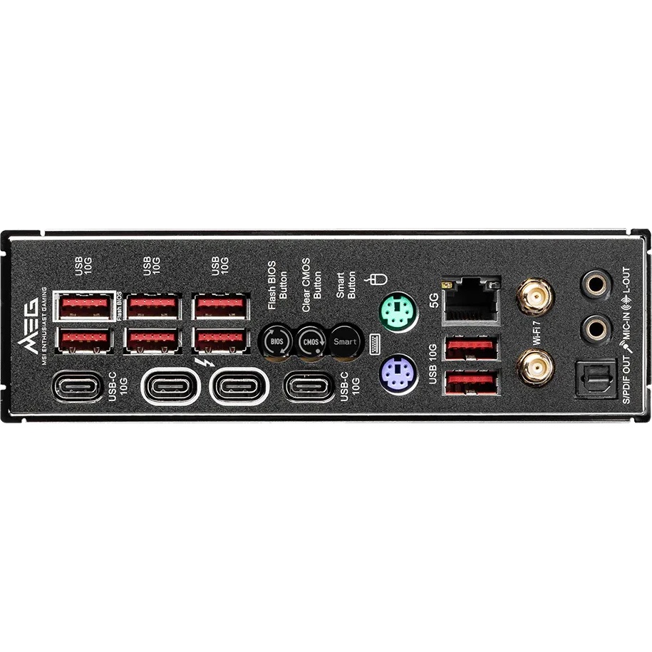 Материнская плата MSI MEG Z890 UNIFY-X Z890, LGA1851, 2*DDR5, 3*PCIEx16, 1*PCIEx1, 6*M.2, 2*TypeC, 8