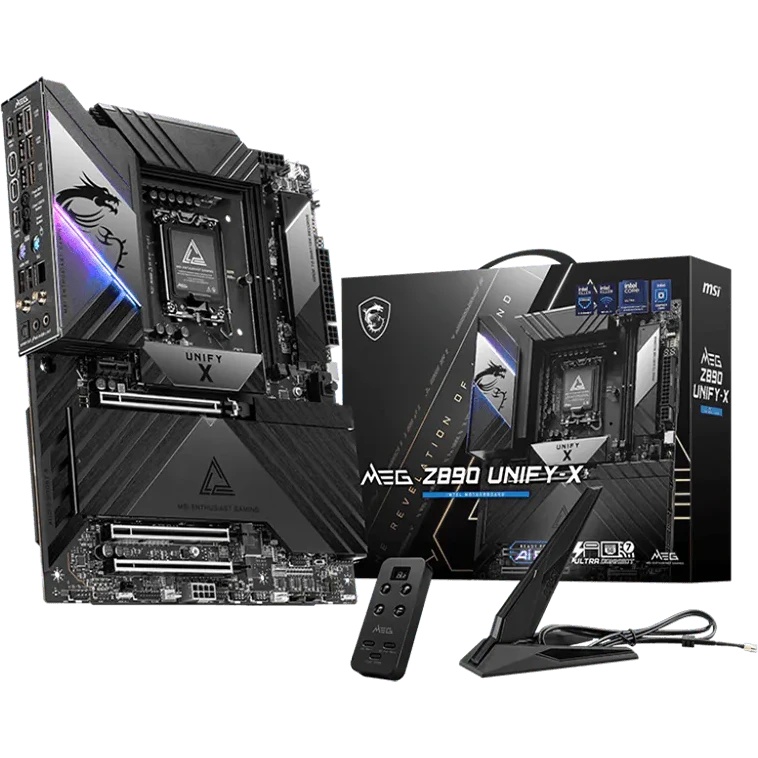 Материнская плата MSI MEG Z890 UNIFY-X Z890, LGA1851, 2*DDR5, 3*PCIEx16, 1*PCIEx1, 6*M.2, 2*TypeC, 8