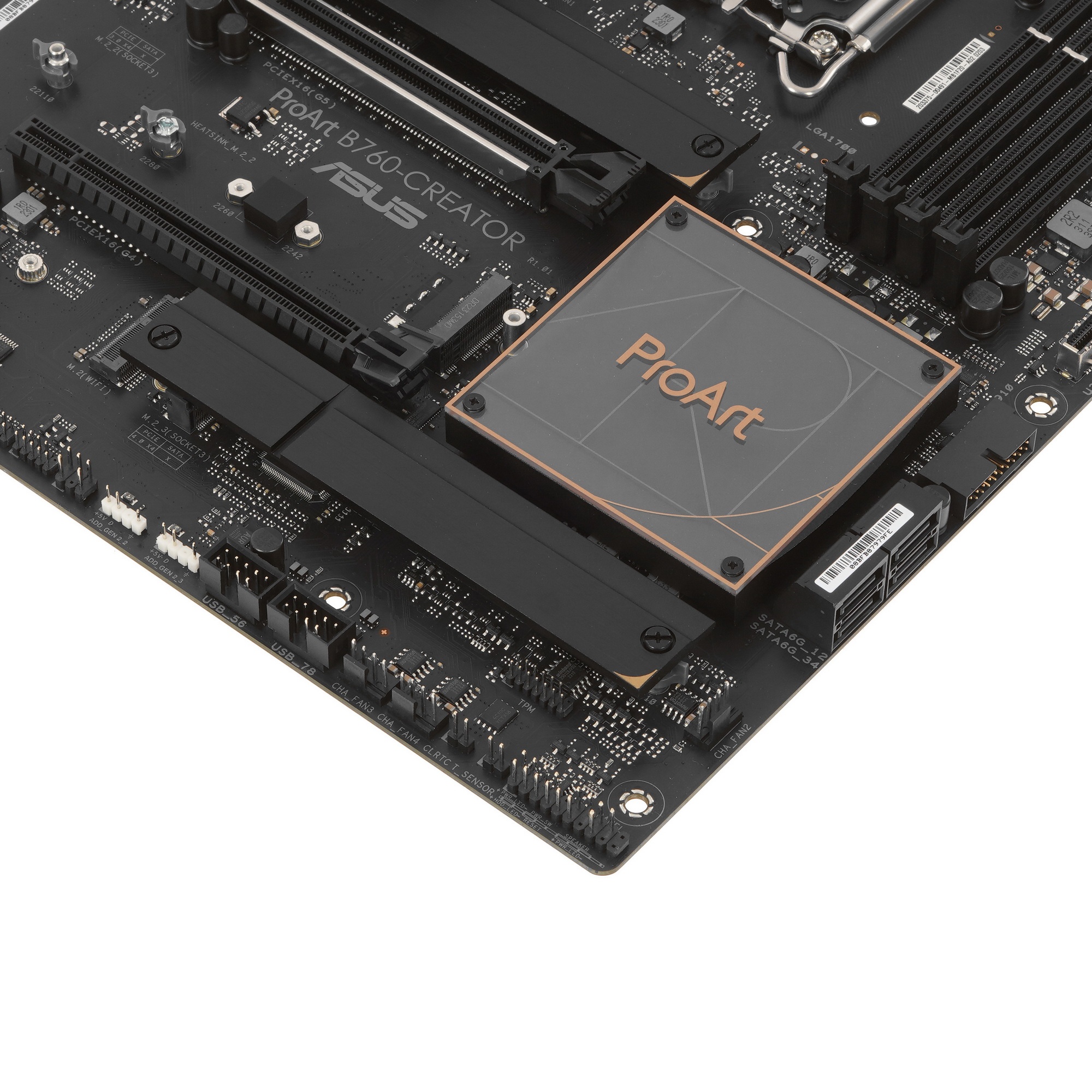Материнская плата ASUS ProArt B760-CREATOR, LGA 1700, Intel B760, 4xDDR5, 4xSATA, 3xM.2, 1xPCIe 4.0