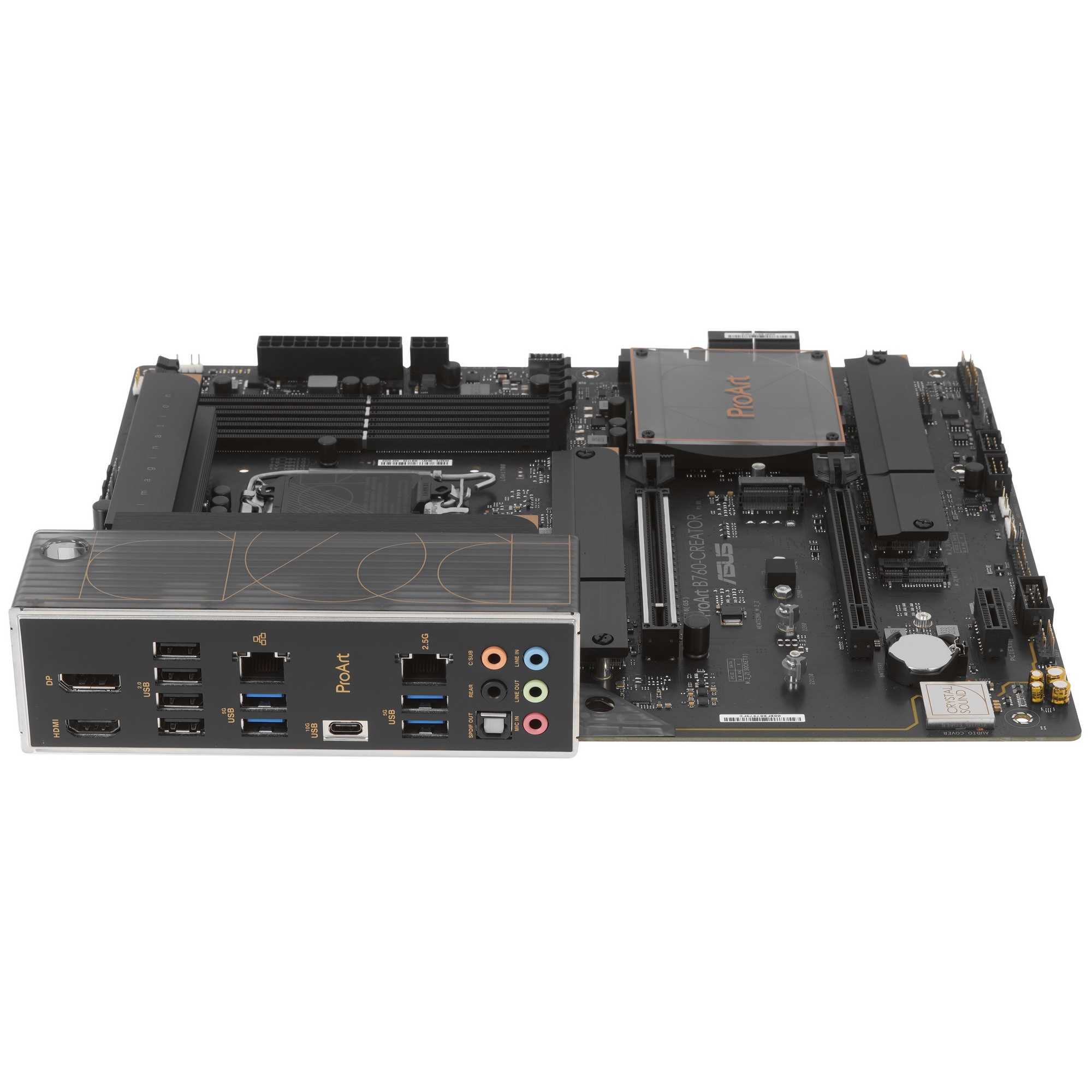 Материнская плата ASUS ProArt B760-CREATOR, LGA 1700, Intel B760, 4xDDR5, 4xSATA, 3xM.2, 1xPCIe 4.0