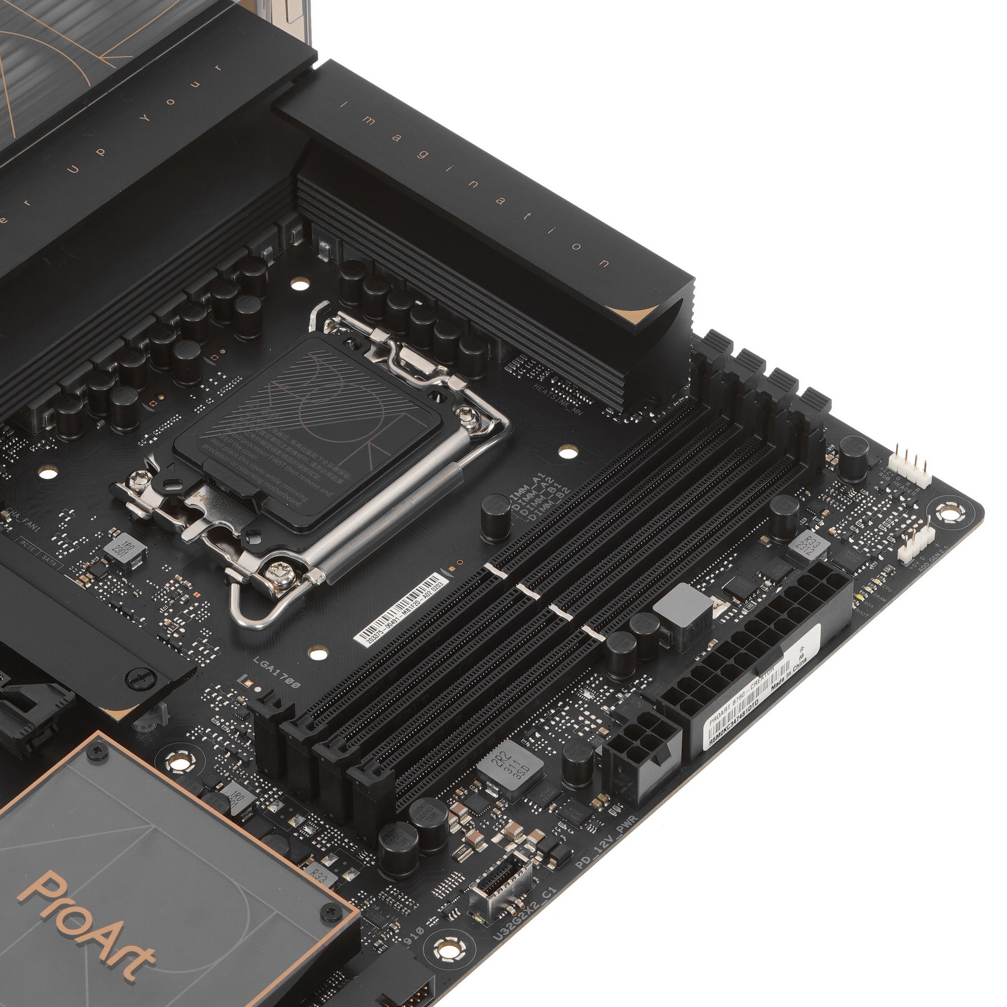 Материнская плата ASUS ProArt B760-CREATOR, LGA 1700, Intel B760, 4xDDR5, 4xSATA, 3xM.2, 1xPCIe 4.0