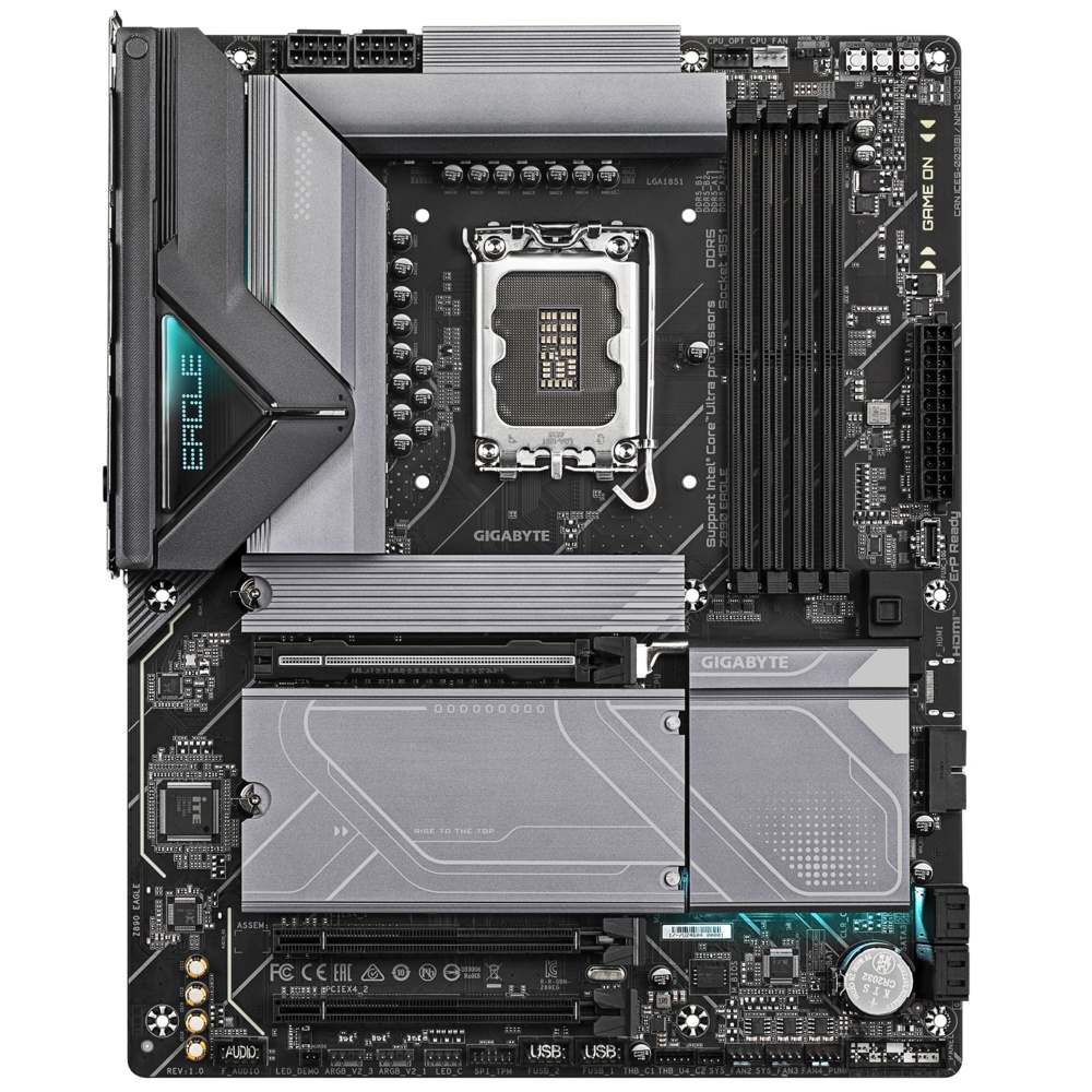 Материнская плата Gigabyte Z890 EAGLE, LGA 1851, Intel Z890, 4xDDR5, 4xSATA, 4xM.2, 1xPCIe 5.0 x16,