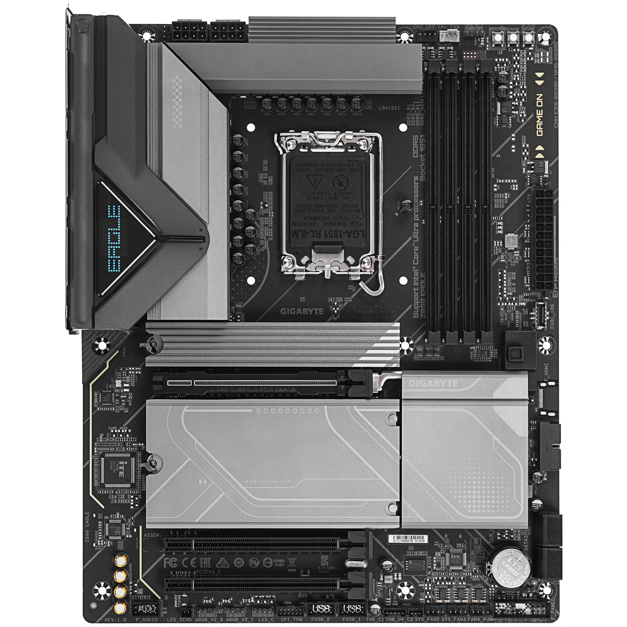 Материнская плата Gigabyte Z890 EAGLE, LGA 1851, Intel Z890, 4xDDR5, 4xSATA, 4xM.2, 1xPCIe 5.0 x16,