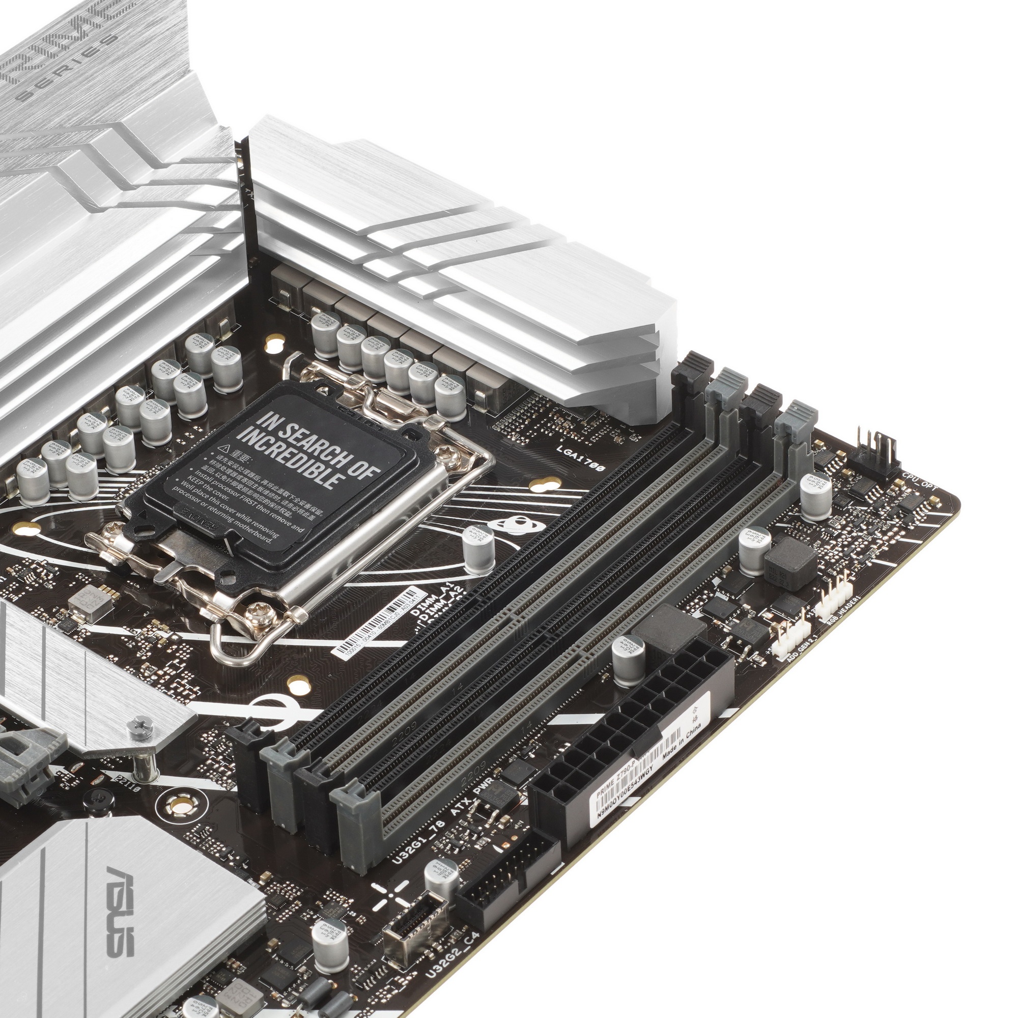Материнская плата ASUS PRIME Z790-P WIFI, LGA 1700, Intel Z790, 4xDDR5, 4xSATA, 3xM.2 PCIe 4.0 x4, 1