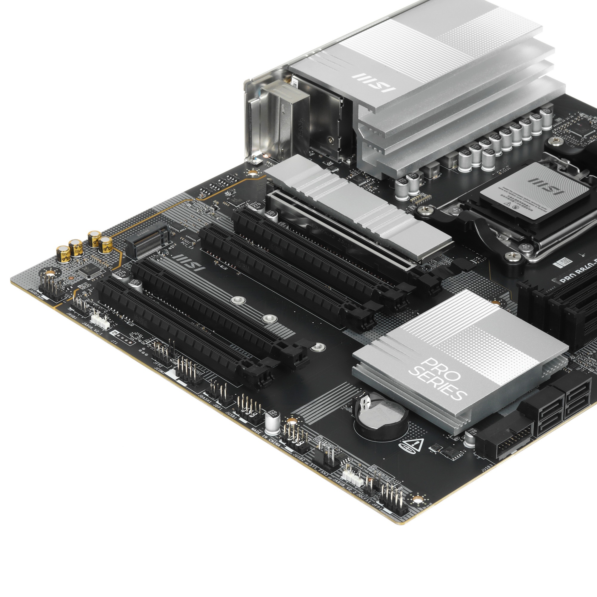Материнская плата MSI PRO B840-P WIFI, Socket AM5, AMD B840, 4xDDR5, 4xSATA, 2xM.2, 1xPCI-E 4.0 x16,