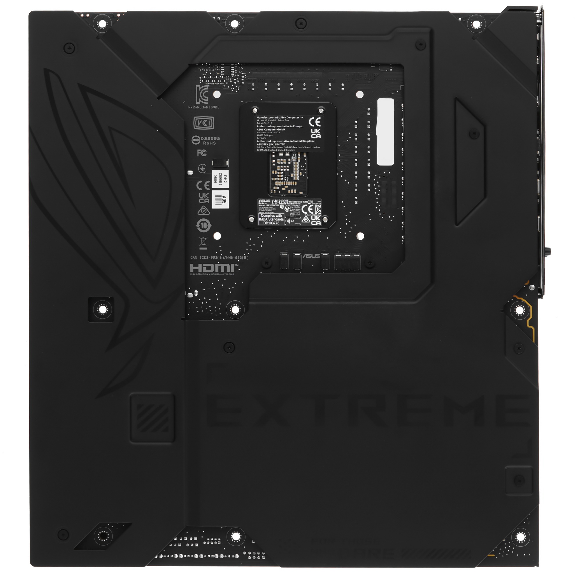 Материнская плата ASUS ROG MAXIMUS Z890 EXTREME, LGA 1851, Intel Z890, 4xDDR5, 4xSATA, 4xM.2, 1xPCI-