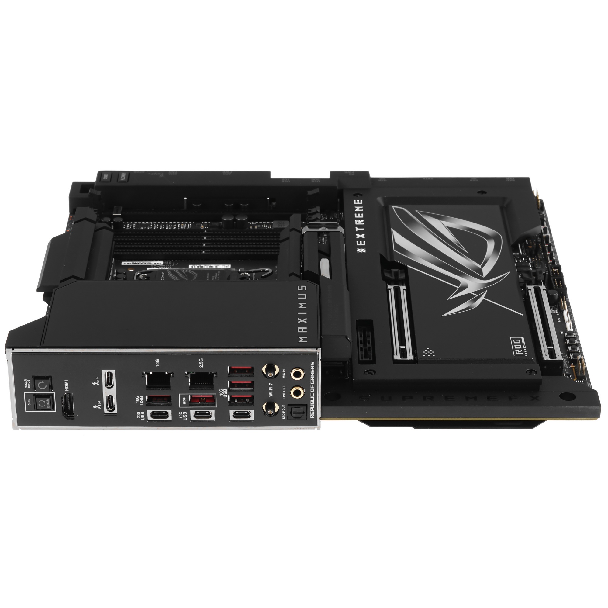 Материнская плата ASUS ROG MAXIMUS Z890 EXTREME, LGA 1851, Intel Z890, 4xDDR5, 4xSATA, 4xM.2, 1xPCI-