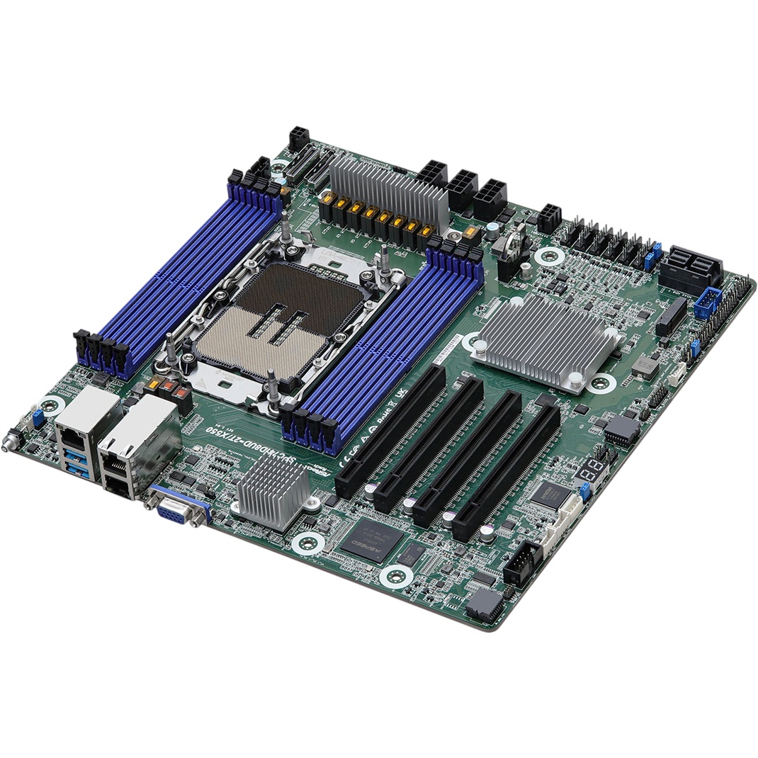 Материнская плата ASRock SPC741D8UD-2T/X550, LGA4677, Intel C741, 8xDDR5 RDIMM, 9xSATA, 1xM.2 PCIe 3