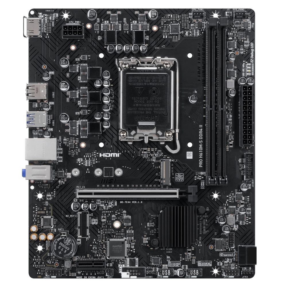 MSI PRO H610M-S DDR4 II