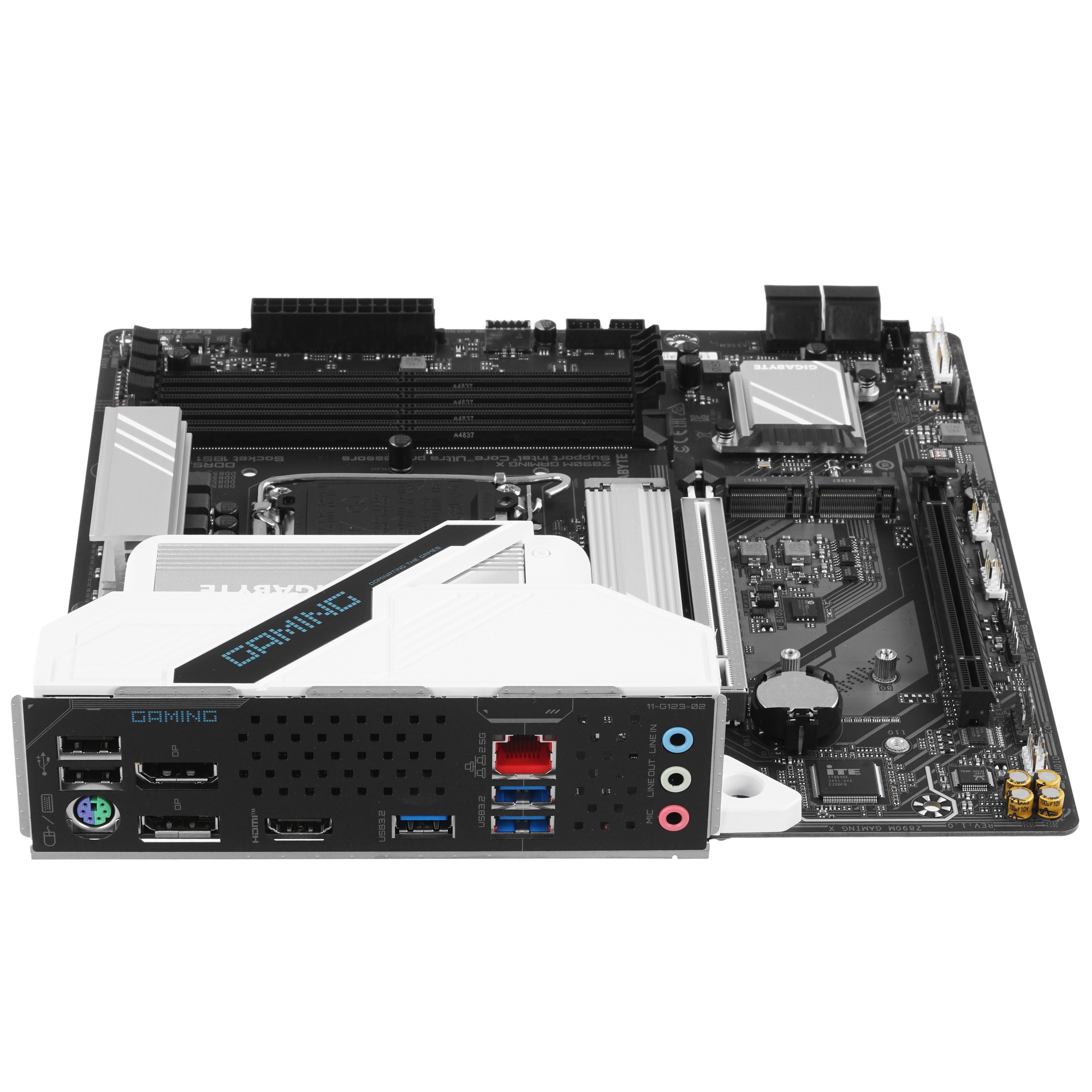 Материнская плата Gigabyte Z890M GAMING X, LGA 1851, Intel Z890, 4xDDR5, 4xSATA, 3xM.2, 1xPCIe 5.0 x