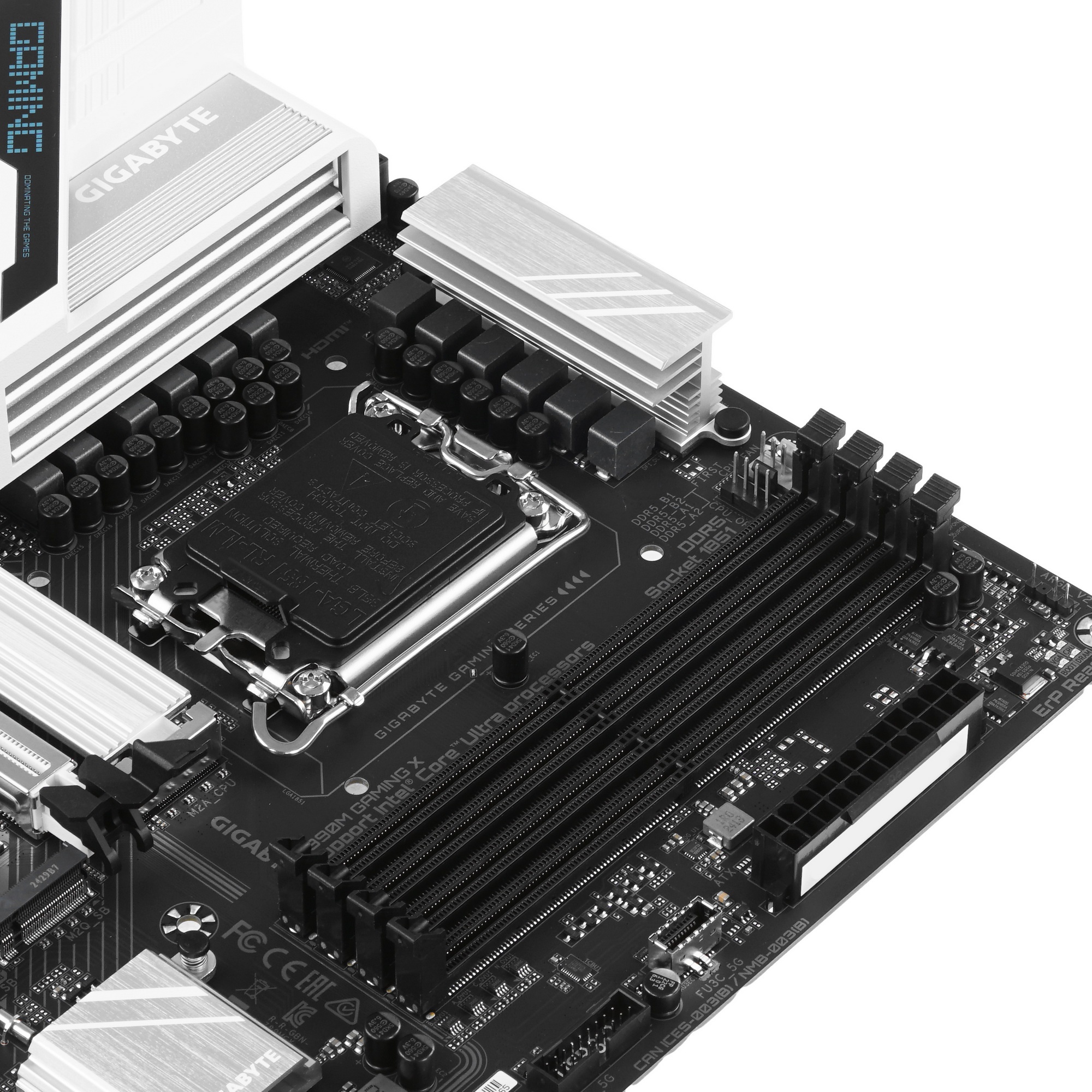 Материнская плата Gigabyte Z890M GAMING X, LGA 1851, Intel Z890, 4xDDR5, 4xSATA, 3xM.2, 1xPCIe 5.0 x