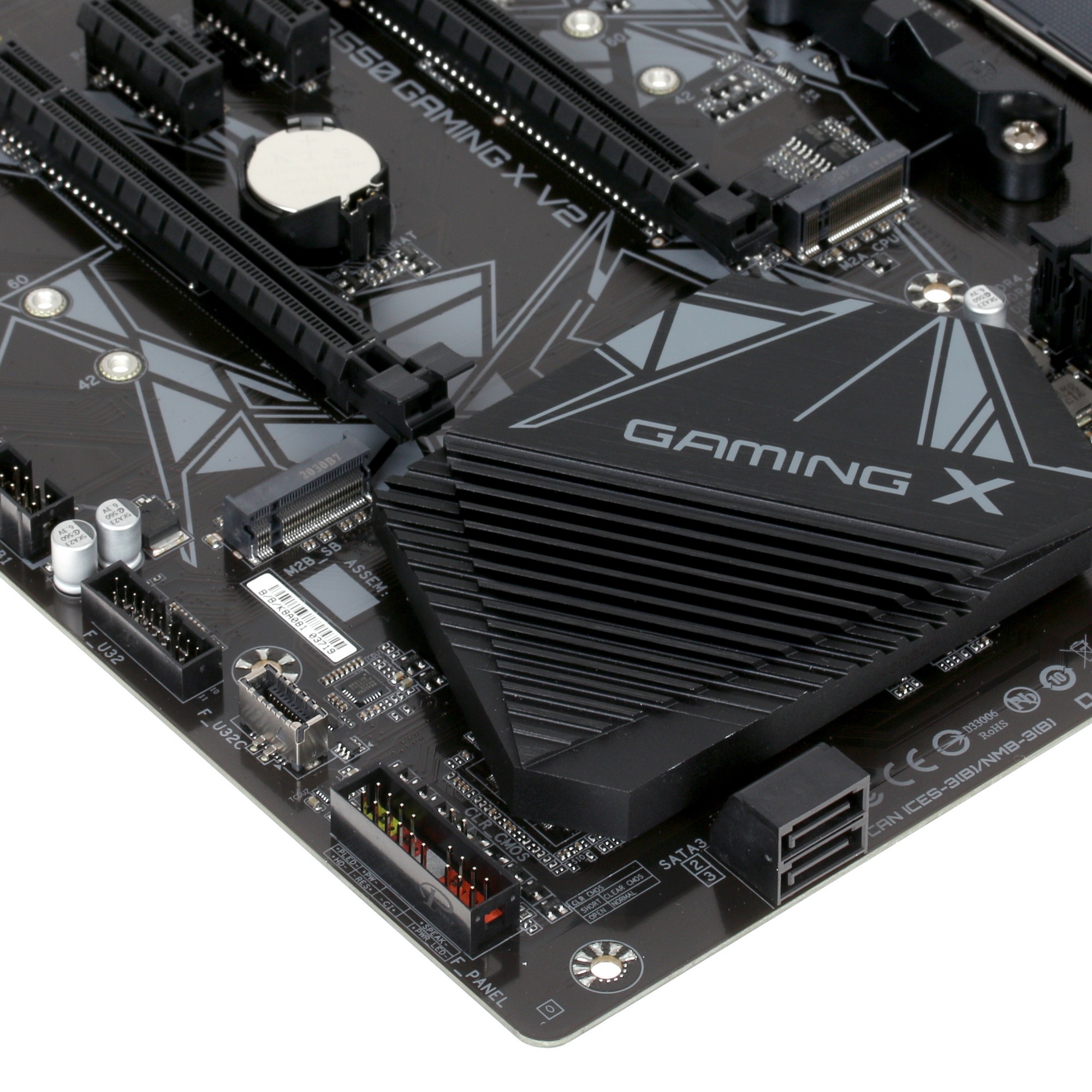 Материнская плата Gigabyte B550 GAMING X V2, AM4, AMD B550, 4xDDR4, 4xSATA, 2xM.2, 1xPCI-E 4.0 x16,