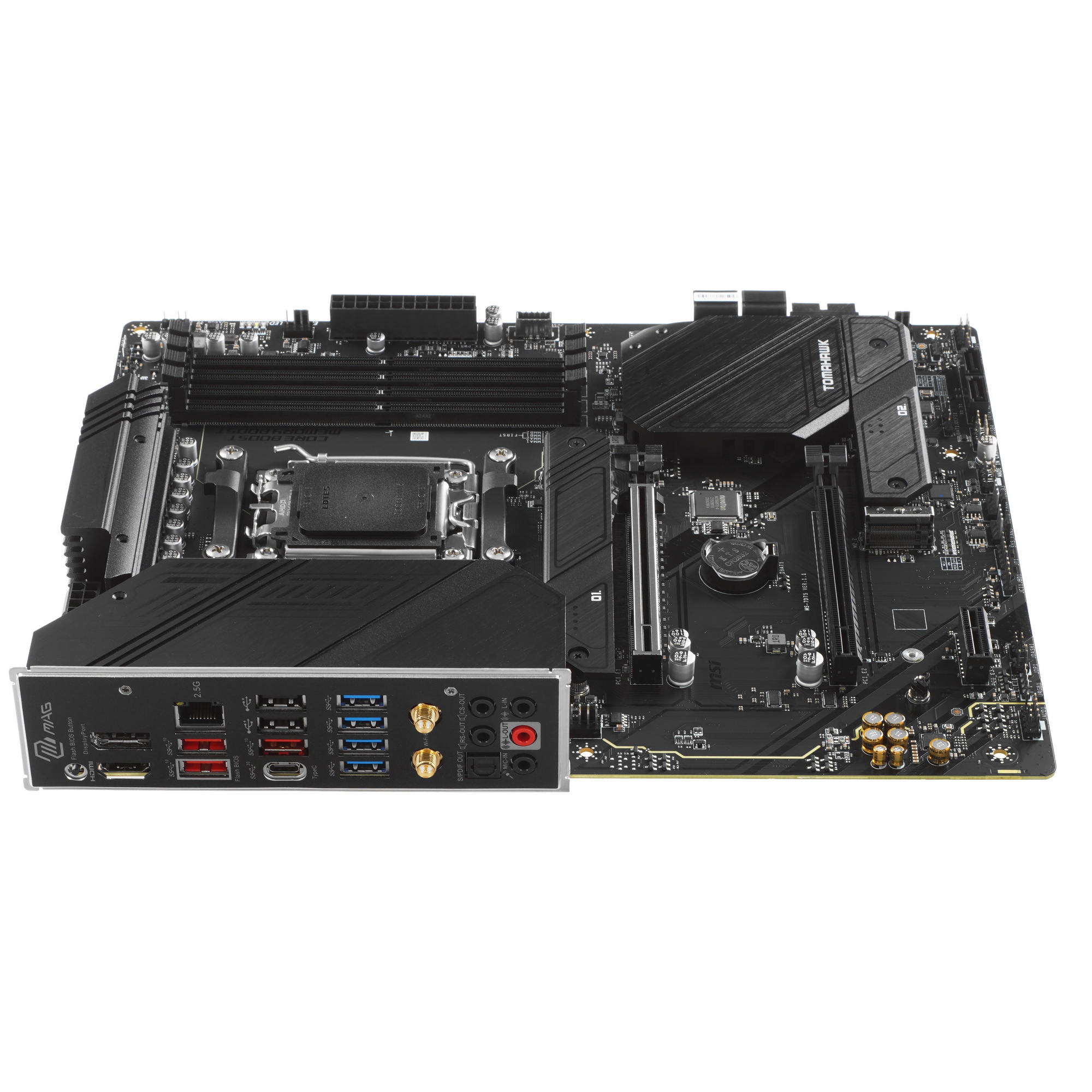 Материнская плата MSI MAG B650 TOMAHAWK WIFI, AM5, AMD B650, 4xDDR5, 6xSATA, 3xM.2, 1xPCI-E 4.0 x16,