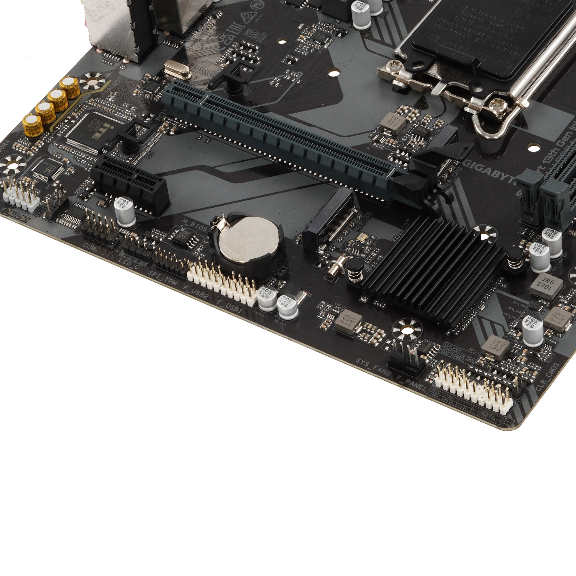 Материнская плата Gigabyte B760M H DDR4, LGA 1700, Intel B760, 2xDDR4, 4xSATA, 2xM.2, 1xPCIe 4.0 x16
