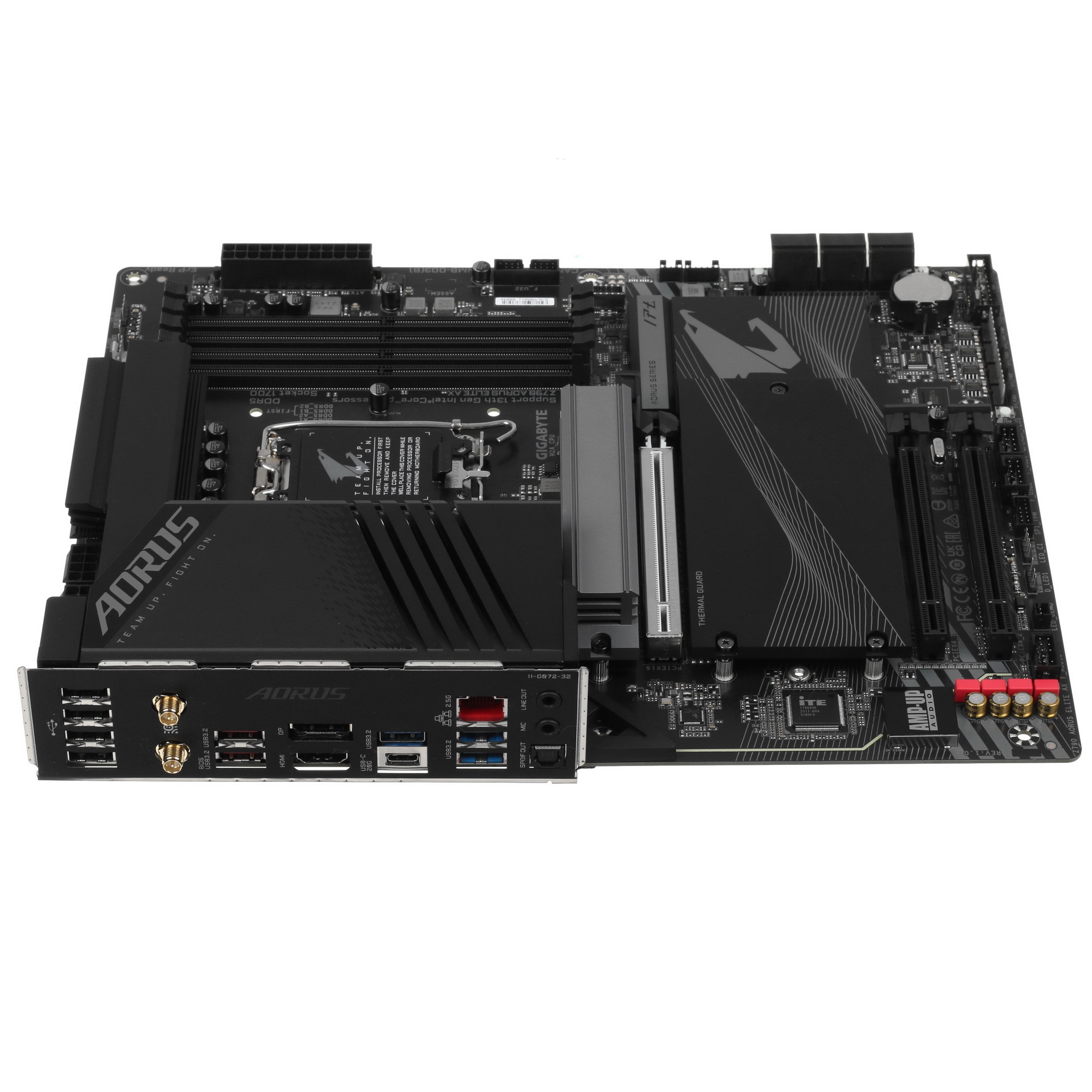 Материнская плата Gigabyte Z790 AORUS ELITE AX, LGA 1700, Intel Z790, 4xDDR5, 6xSATA, 4xM.2, 1xPCI-E