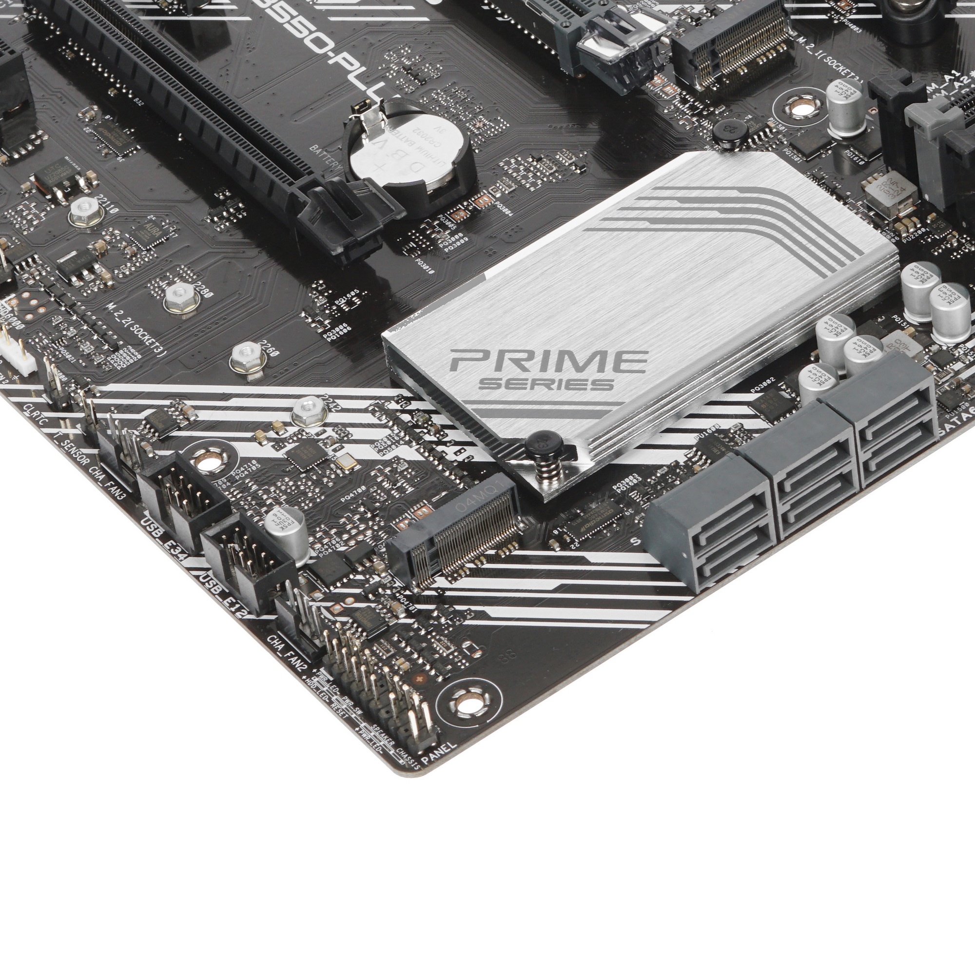 Материнская плата ASUS PRIME B550-PLUS, AM4, AMD B550, 4xDDR4, 6xSATA, 2xM.2, 1xPCIe 3.0 x16, 1xPCIe