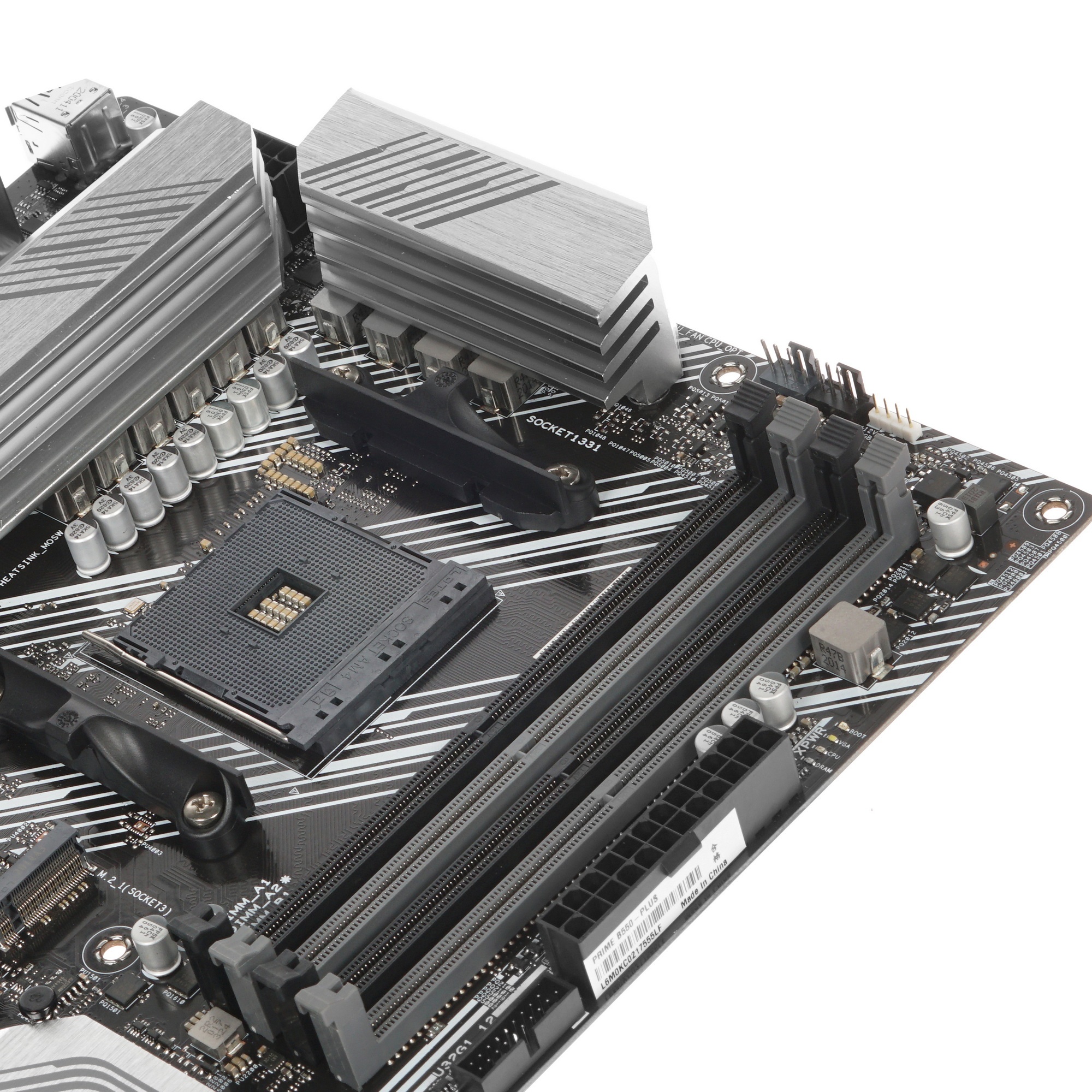 Материнская плата ASUS PRIME B550-PLUS, AM4, AMD B550, 4xDDR4, 6xSATA, 2xM.2, 1xPCIe 3.0 x16, 1xPCIe