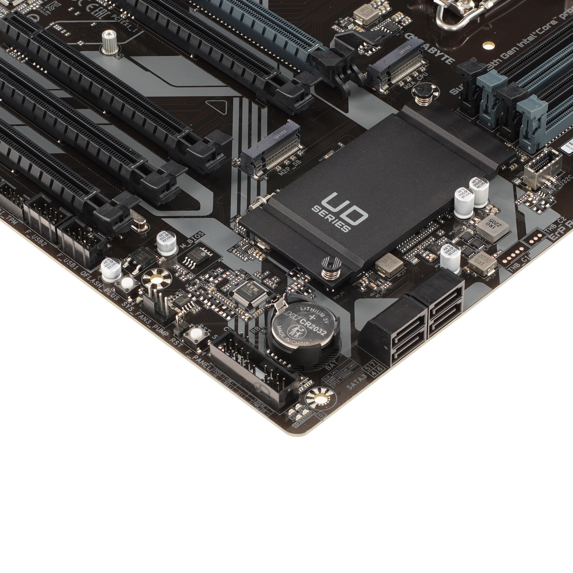 Материнская плата Gigabyte B760 DS3H DDR4, LGA 1700, Intel B760, 4xDDR4, 4xSATA, 2xM.2, 1xPCIe 4.0 x