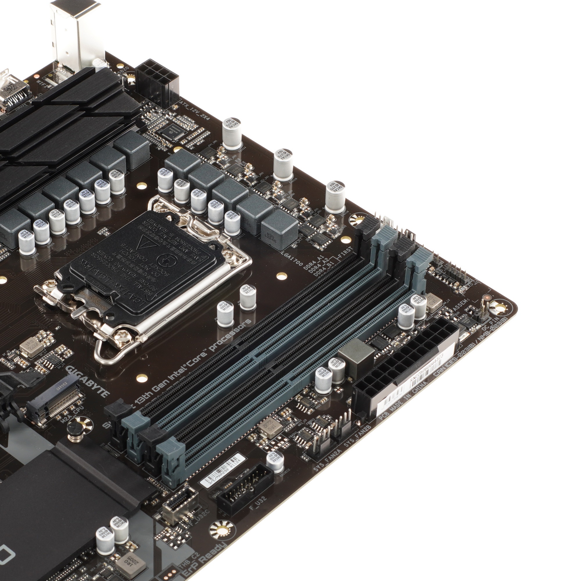 Материнская плата Gigabyte B760 DS3H DDR4, LGA 1700, Intel B760, 4xDDR4, 4xSATA, 2xM.2, 1xPCIe 4.0 x