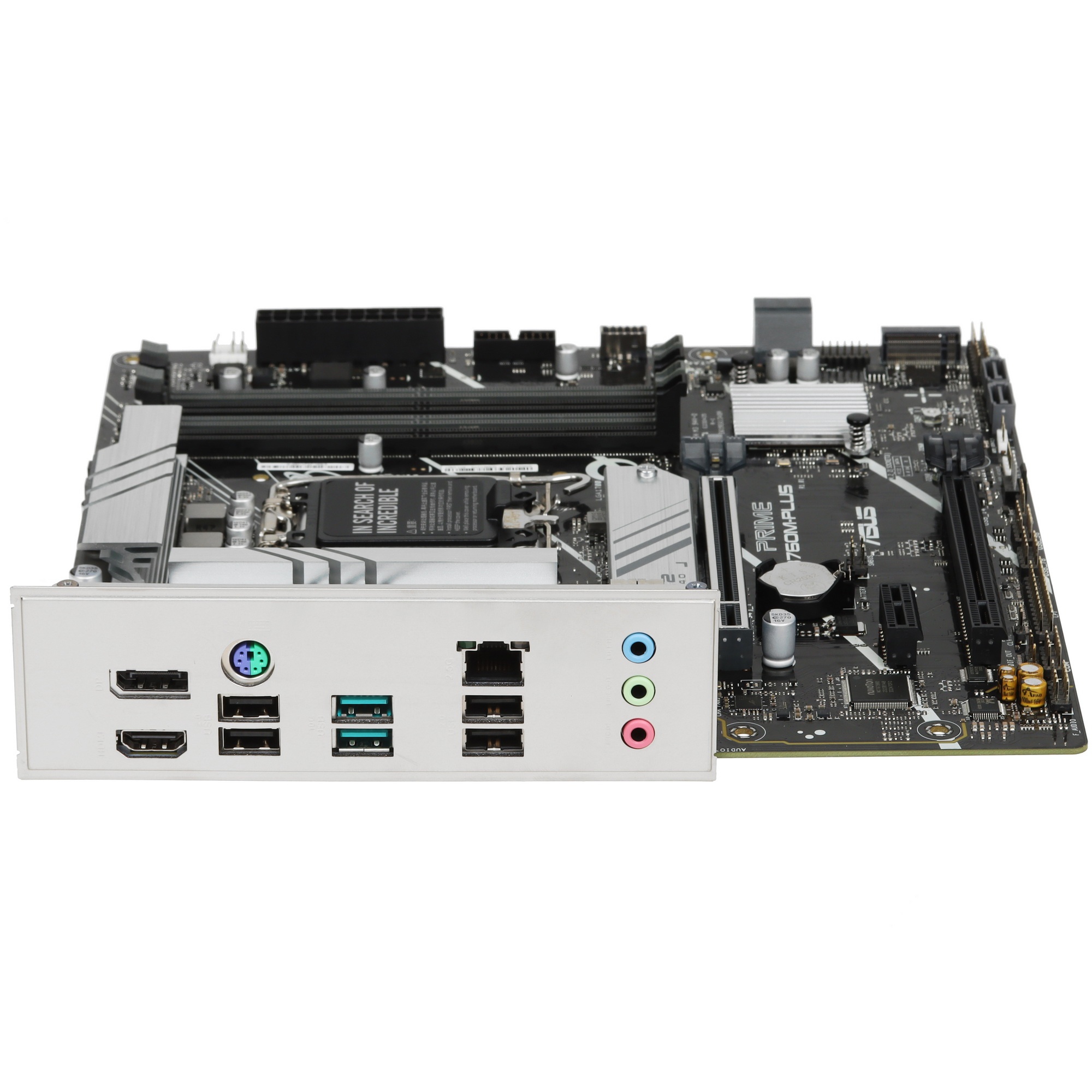 Материнская плата ASUS PRIME B760M-PLUS, LGA 1700, Intel B760, 4xDDR5, 4xSATA, 2xM.2, 1xPCIe 4.0 x4,