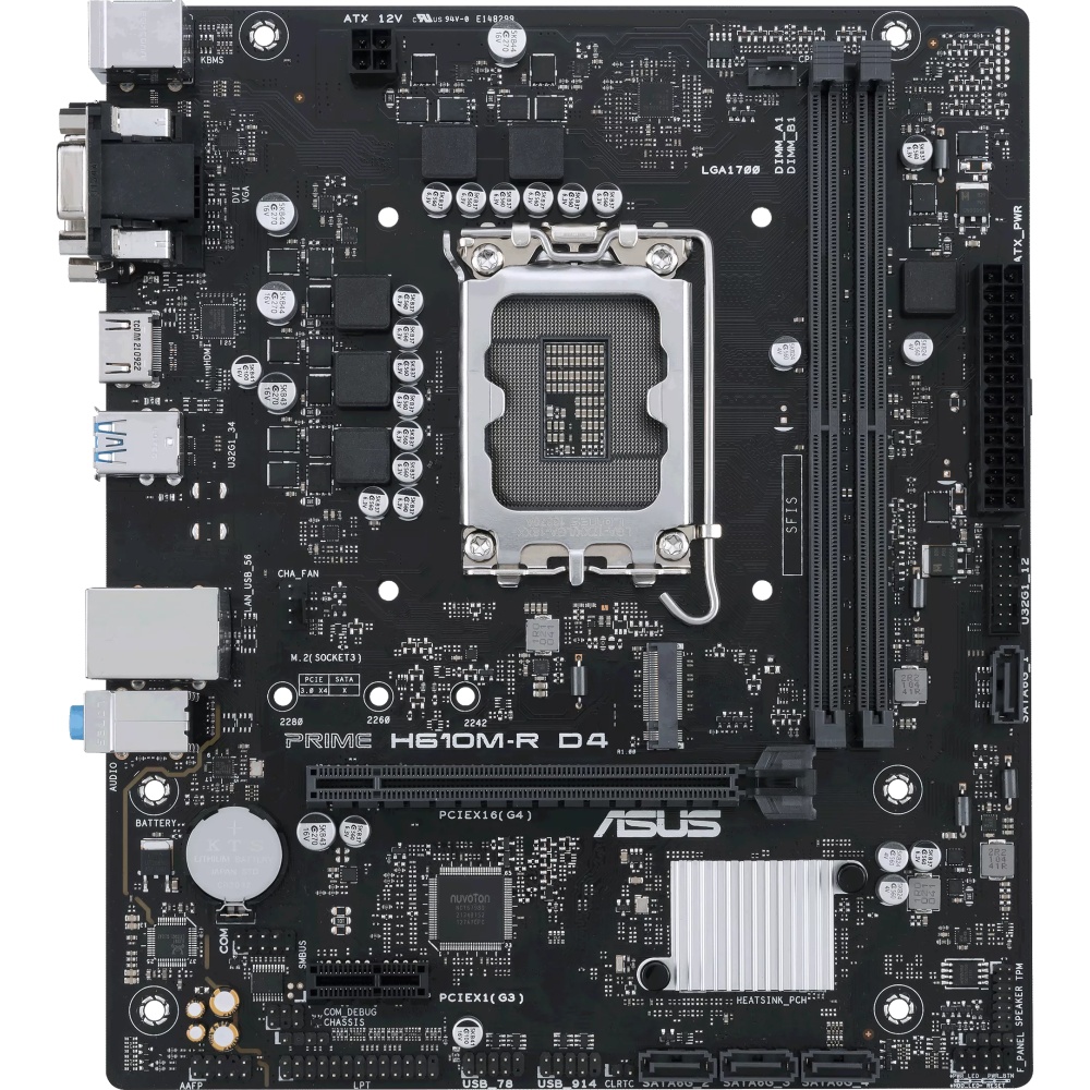 ASUS PRIME H610M-R D4-SI