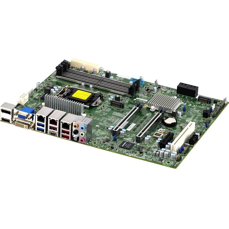 Материнская плата Supermicro MBD-X12SCA-F-B W-1200 CPU, 4 DIMM slots, Intel W480 controller for 4 SA