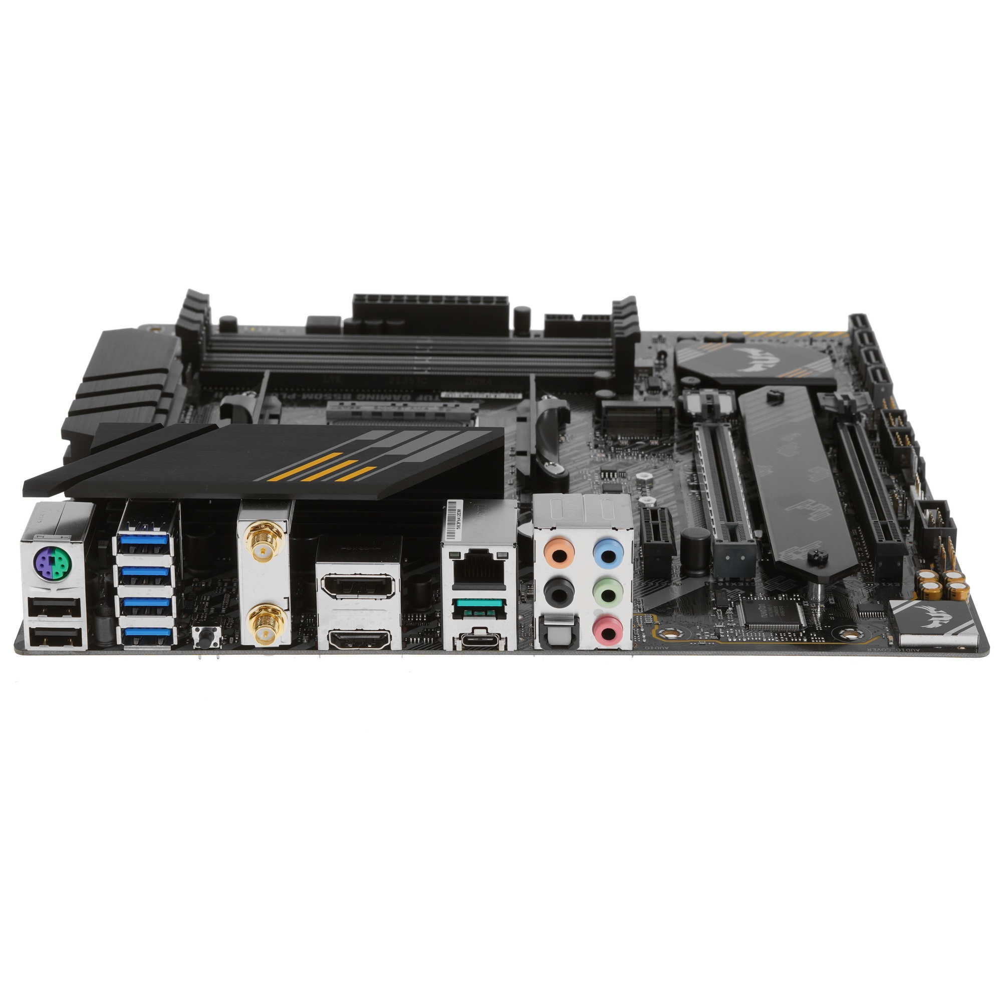 Материнская плата ASUS TUF GAMING B550M-PLUS WI-FI II, AM4, AMD B550, 4xDDR4, 4xSATA, 2xM.2, 1xPCIe