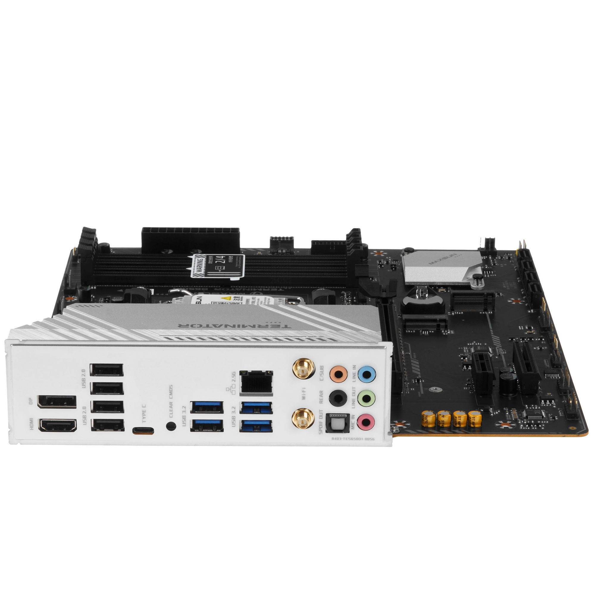 Материнская плата MAXSUN MS-Terminator B650M WIFI6, AM5, B650, 4*DDR5, 4*SATA 3.0, 2*M.2, USB 3.2, U