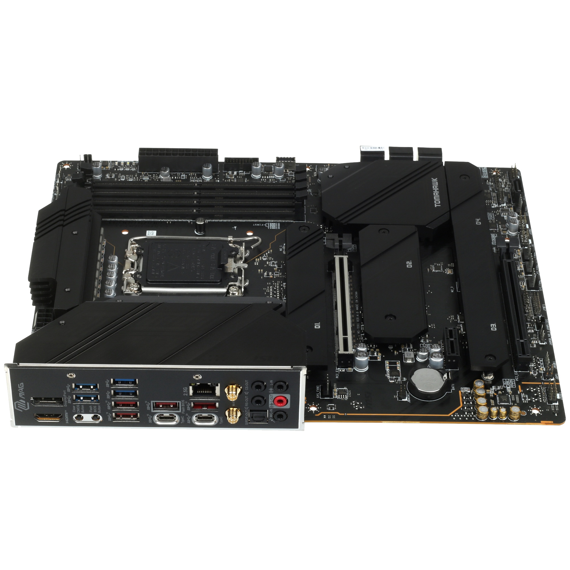 Материнская плата MSI MAG Z790 TOMAHAWK WIFI, LGA 1700, Intel Z790, 4xDDR5, 7xSATA, 4xM.2, 1xPCIe 4.