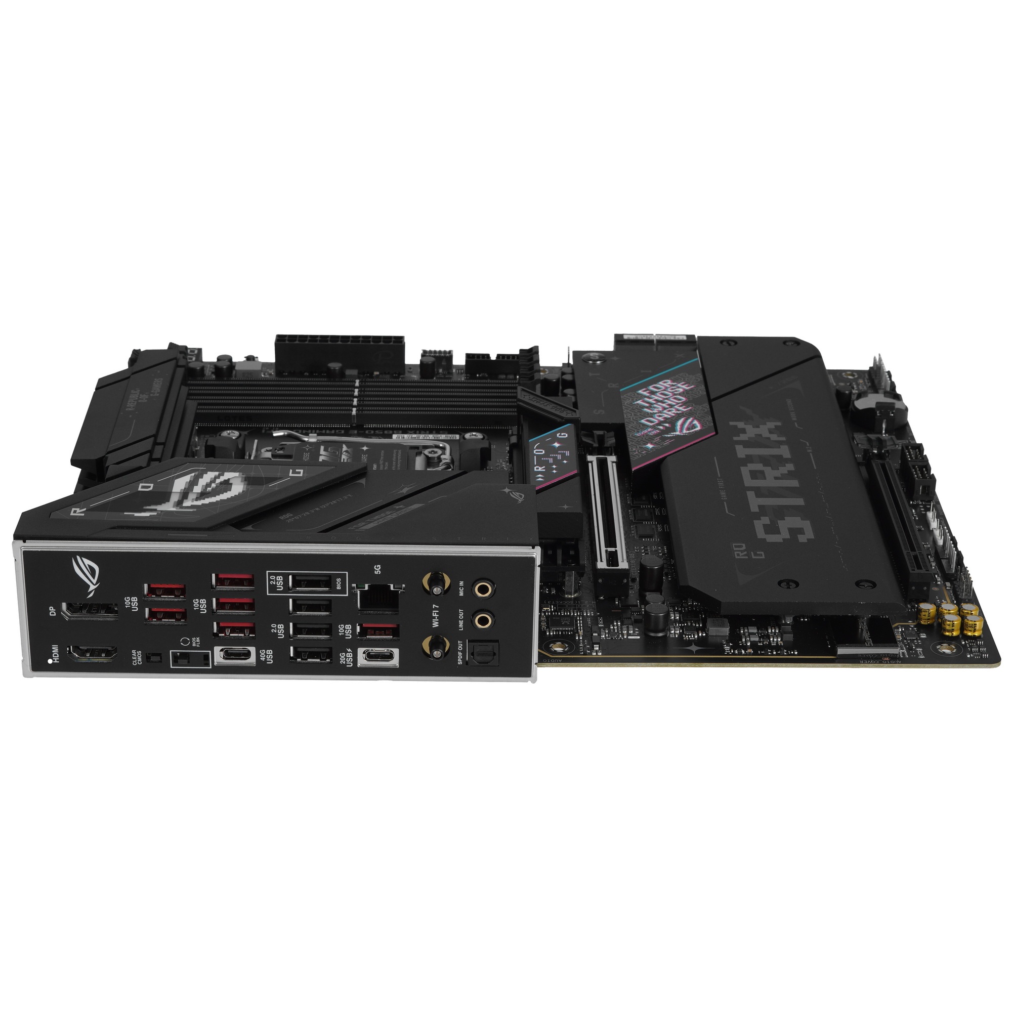 Материнская плата ASUS ROG STRIX B850-E GAMING WIFI, AM5, AMD B850, 4xDDR5, 4xSATA, 5xM.2, 1xPCI-E 5