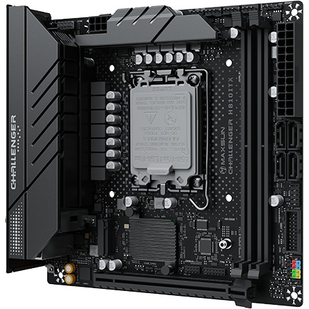 Материнская плата MAXSUN MS-Challenger H810ITX WIFI, B810, LGA1851,  2*DDR5, 2*SATA3, 2*M.2, USB 3.2
