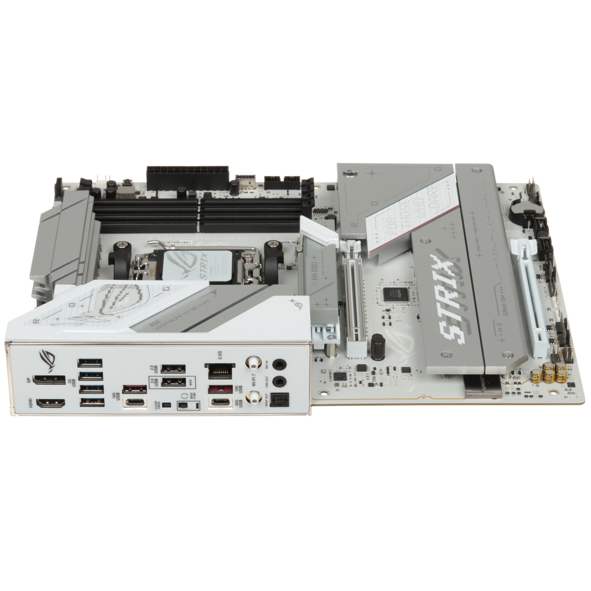 Материнская плата ASUS ROG STRIX B850-A GAMING WIFI, AM5, AMD B850, 4xDDR5, 2xSATA, 4xM.2, 1xPCIe 5.