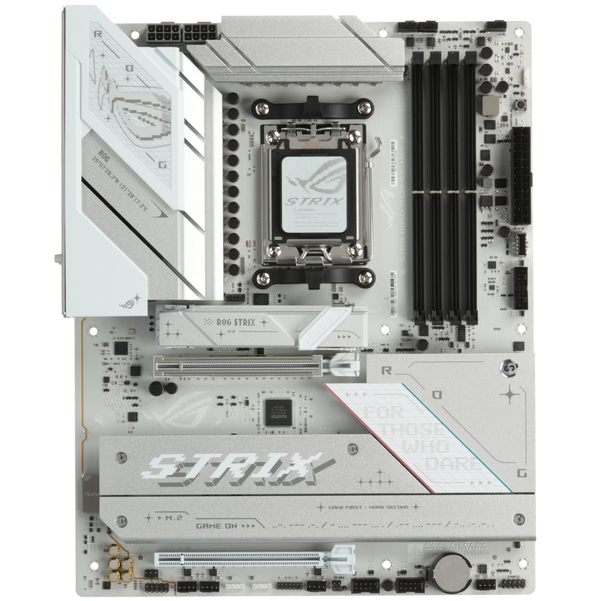 Материнская плата ASUS ROG STRIX B850-A GAMING WIFI, AM5, AMD B850, 4xDDR5, 2xSATA, 4xM.2, 1xPCIe 5.