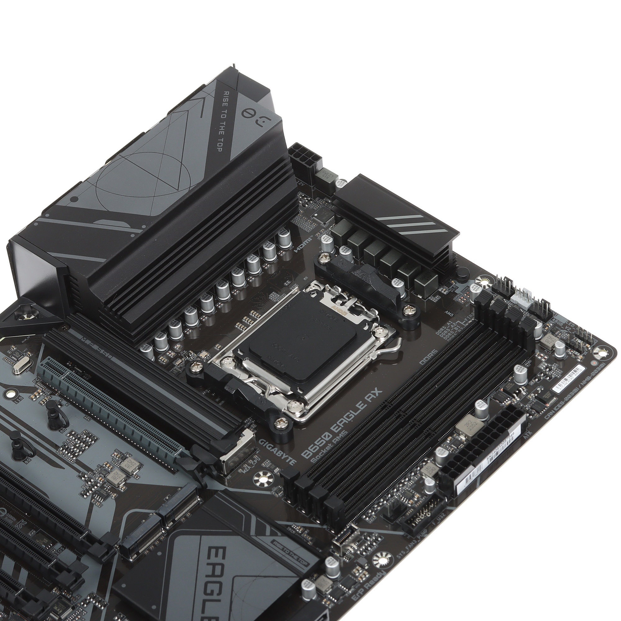 Материнская плата GIGABYTE B650 EAGLE AX, AM5, AMD B650, 4xDDR5, 4xSATA, 3xM.2, 1xPCI-E 4.0 x16, 3xP