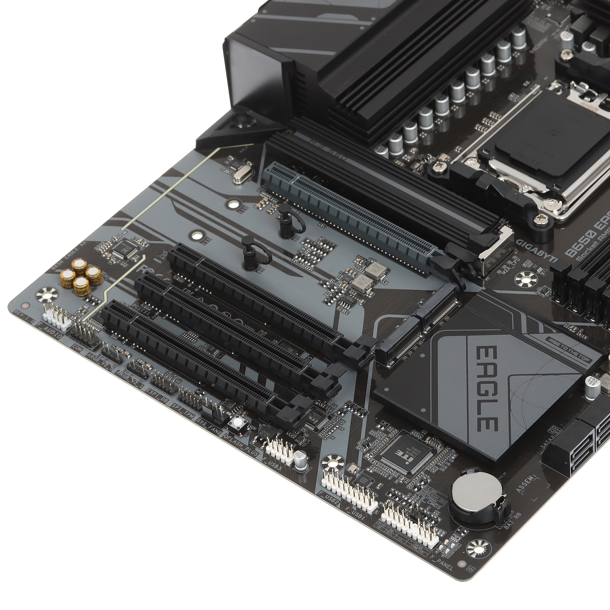 Материнская плата GIGABYTE B650 EAGLE AX, AM5, AMD B650, 4xDDR5, 4xSATA, 3xM.2, 1xPCI-E 4.0 x16, 3xP