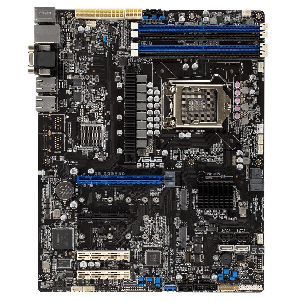 Материнская плата ASUS P12R-E, 3Y Wr