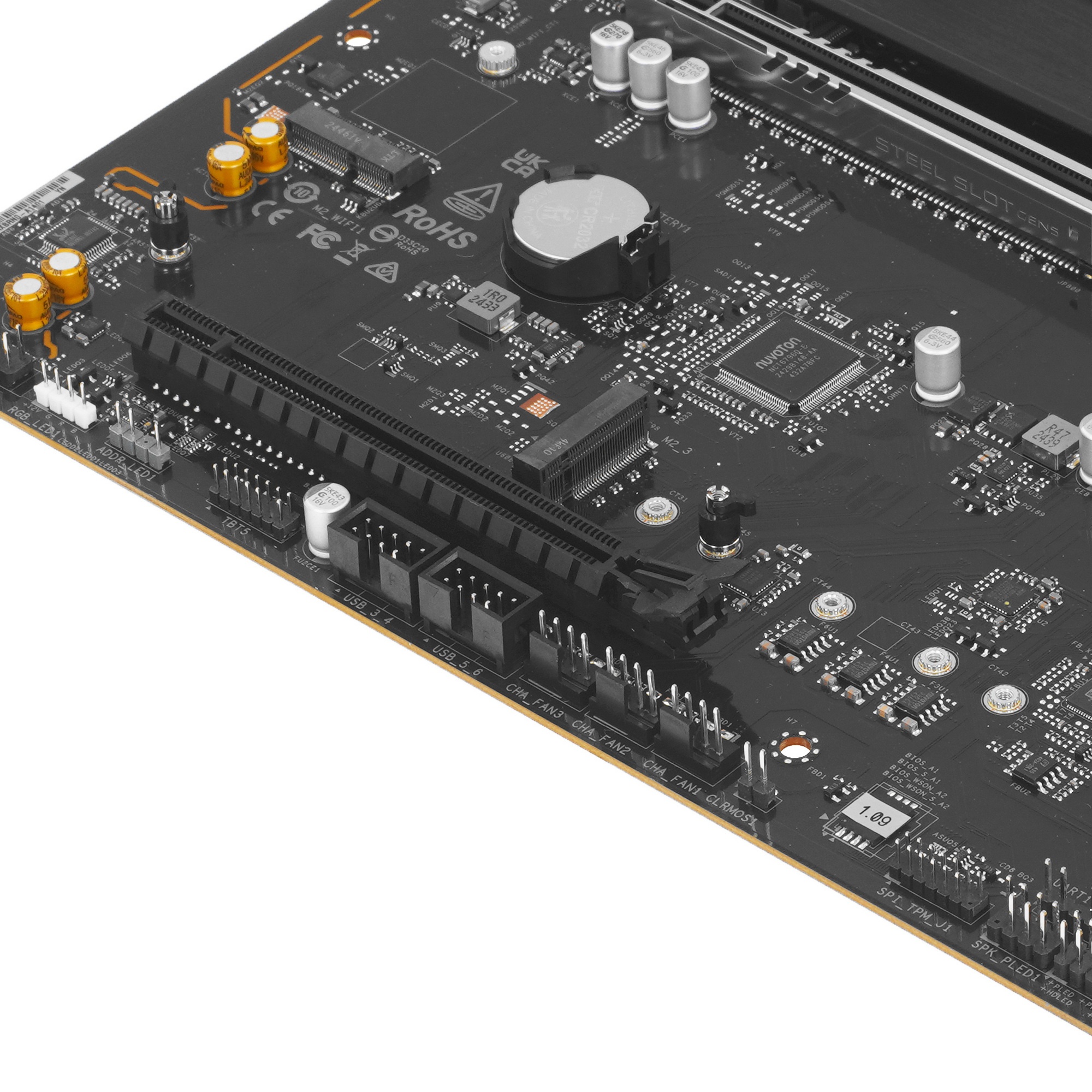 Материнская плата ASRock B860 Pro-A, LGA 1851, Intel B860, 4xDDR5, 4xSATA, 3xM.2, 1xPCIe 5.0 x16, 1x
