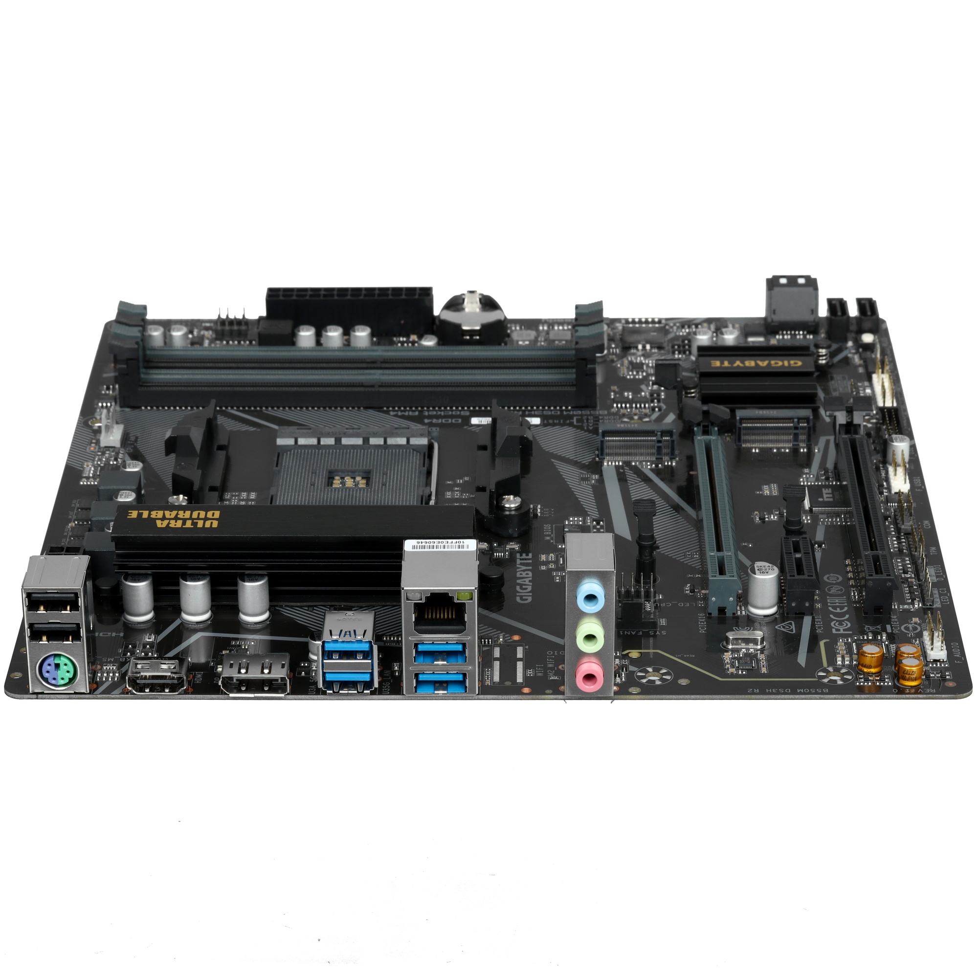 Материнская плата Gigabyte B550M DS3H R2 Soc-AM4 AMD B550 4xDDR4 mATX AC`97 8ch(7.1) GbLAN RAID+HDMI