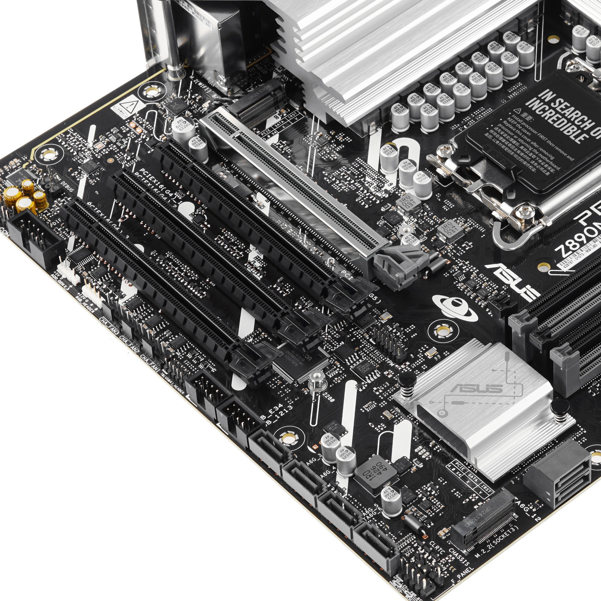Материнская плата ASUS PRIME Z890M-PLUS WIFI, LGA 1851, Intel Z890, 4xDDR5, 6xSATA, 3xM.2, 1xPCIe 5.
