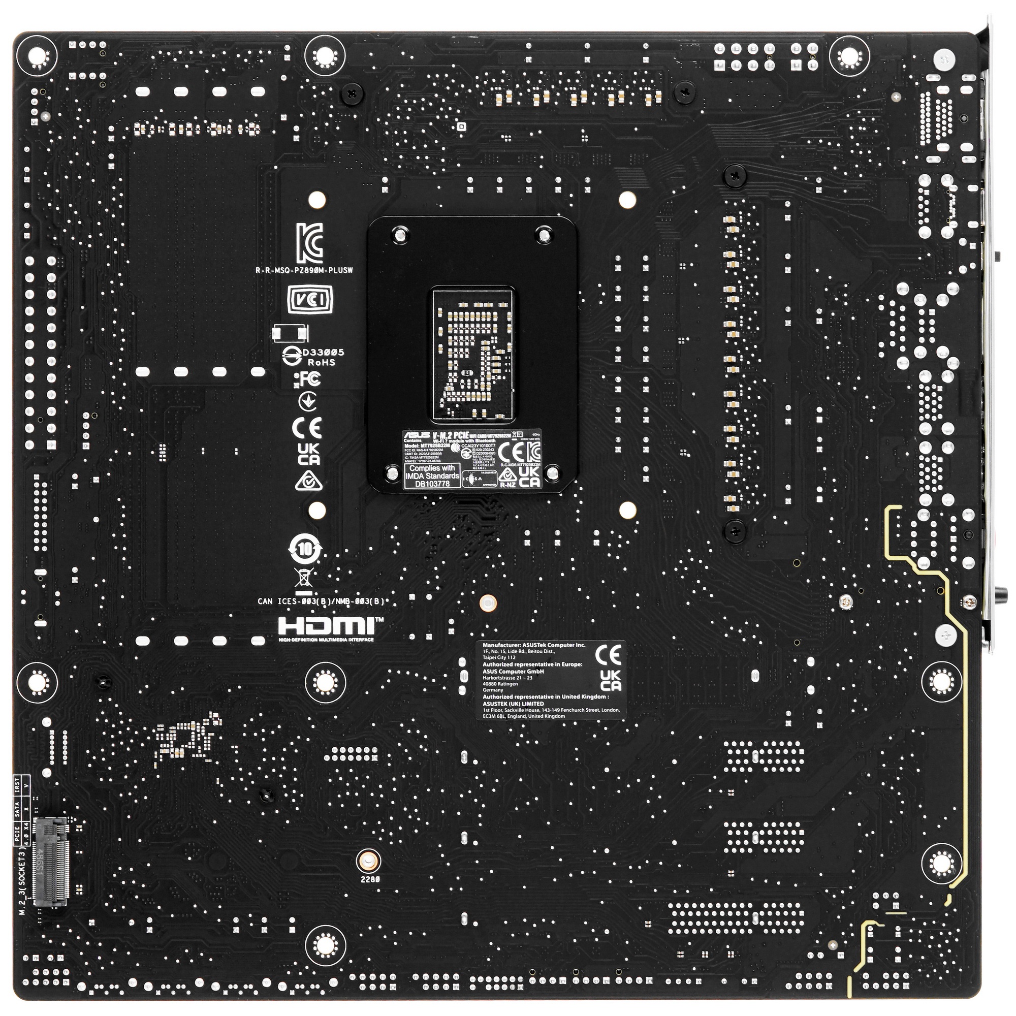 Материнская плата ASUS PRIME Z890M-PLUS WIFI, LGA 1851, Intel Z890, 4xDDR5, 6xSATA, 3xM.2, 1xPCIe 5.