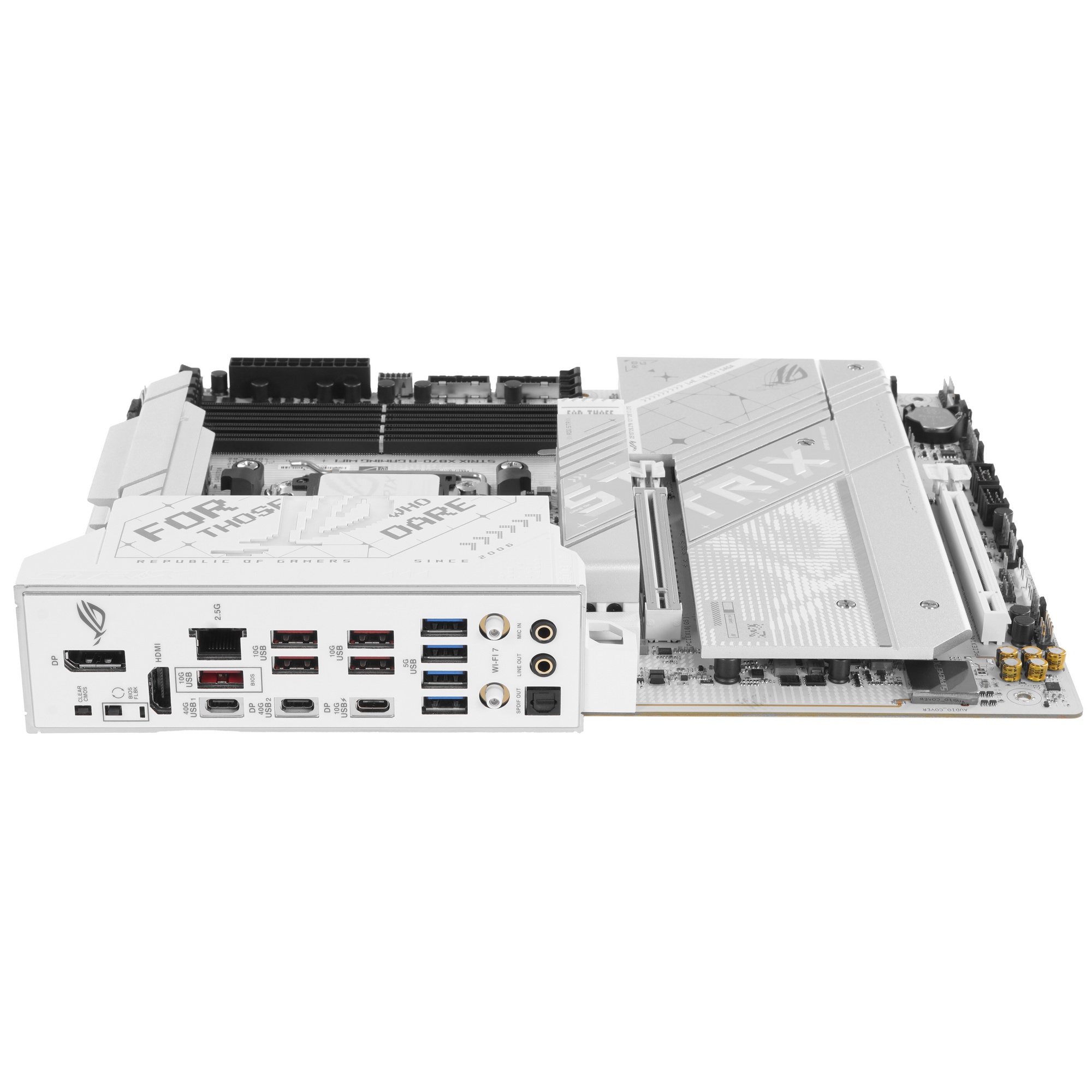 Материнская плата ASUS ROG STRIX X870-A GAMING WIFI, AM5, AMD X870, 4xDDR5, 2xSATA, 4xM.2, 1xPCI-E 4