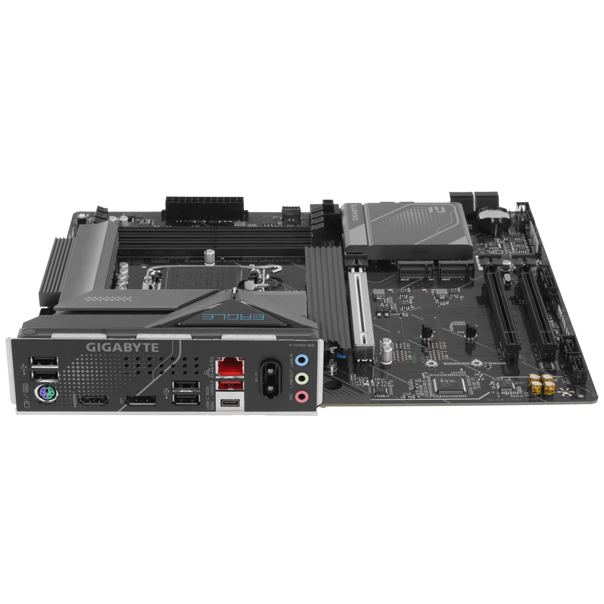 Материнская плата Gigabyte B860 EAGLE WIFI6E, LGA 1851, Intel B860, 4xDDR5, 4xSATA, 3xM.2, 1xPCIe 5.