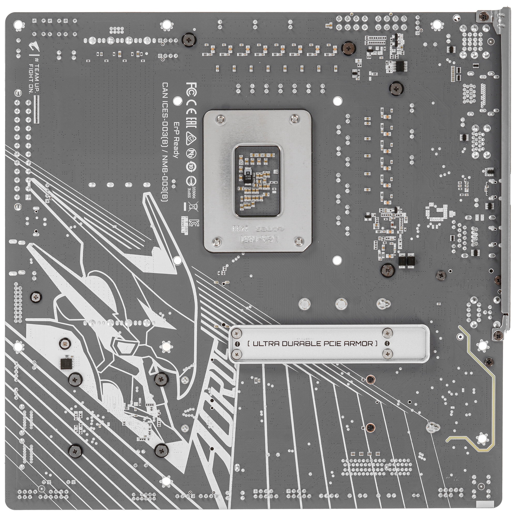 Материнская плата Gigabyte Z890M AORUS ELITE WIFI7 ICE, LGA 1851, Intel Z890, 4xDDR5, 4xSATA, 3xM.2,