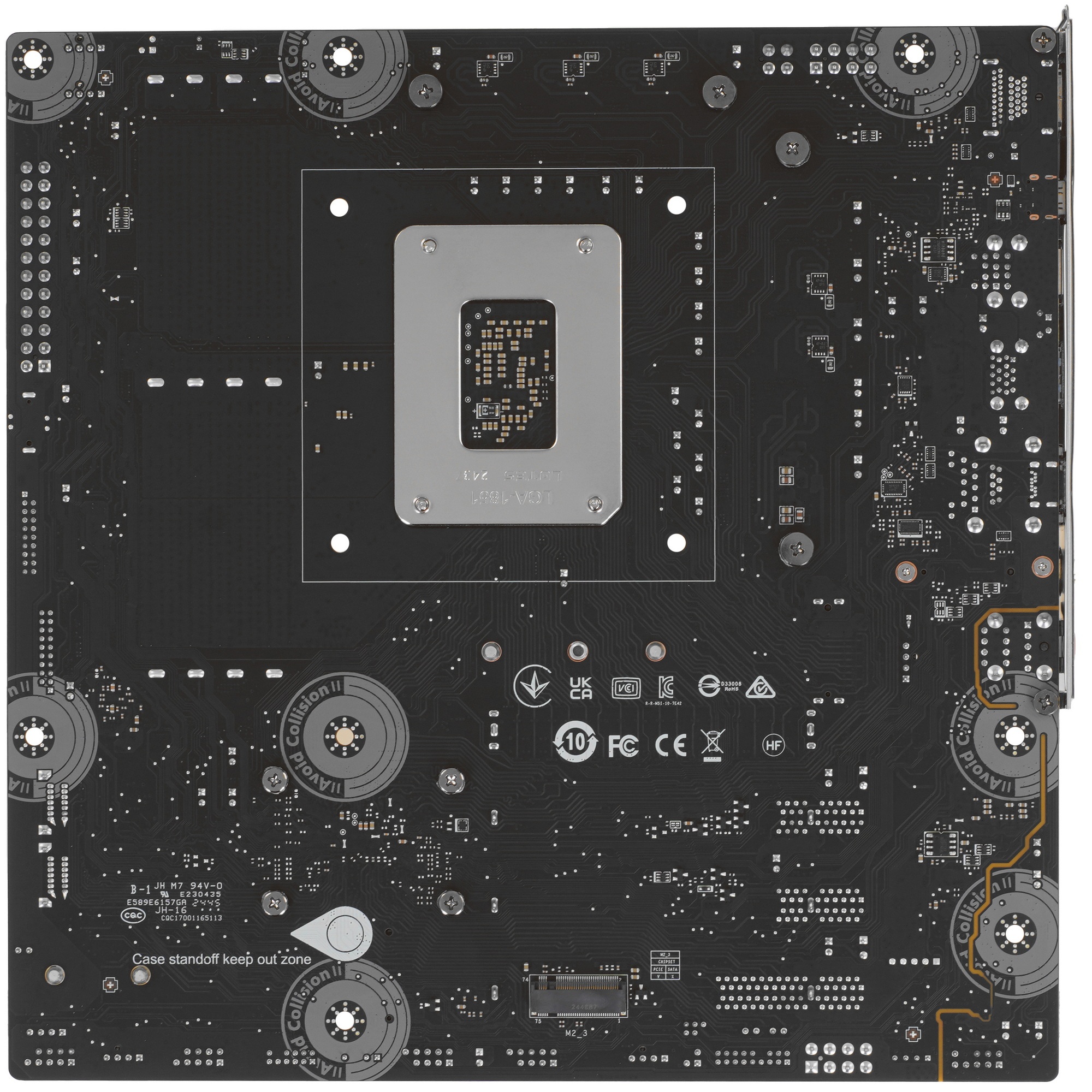 Материнская плата MSI PRO B860M-A WIFI, LGA 1851, Intel B860, 4xDDR5, 4xSATA, 3xM.2, 1xPCIe 5.0 x16,