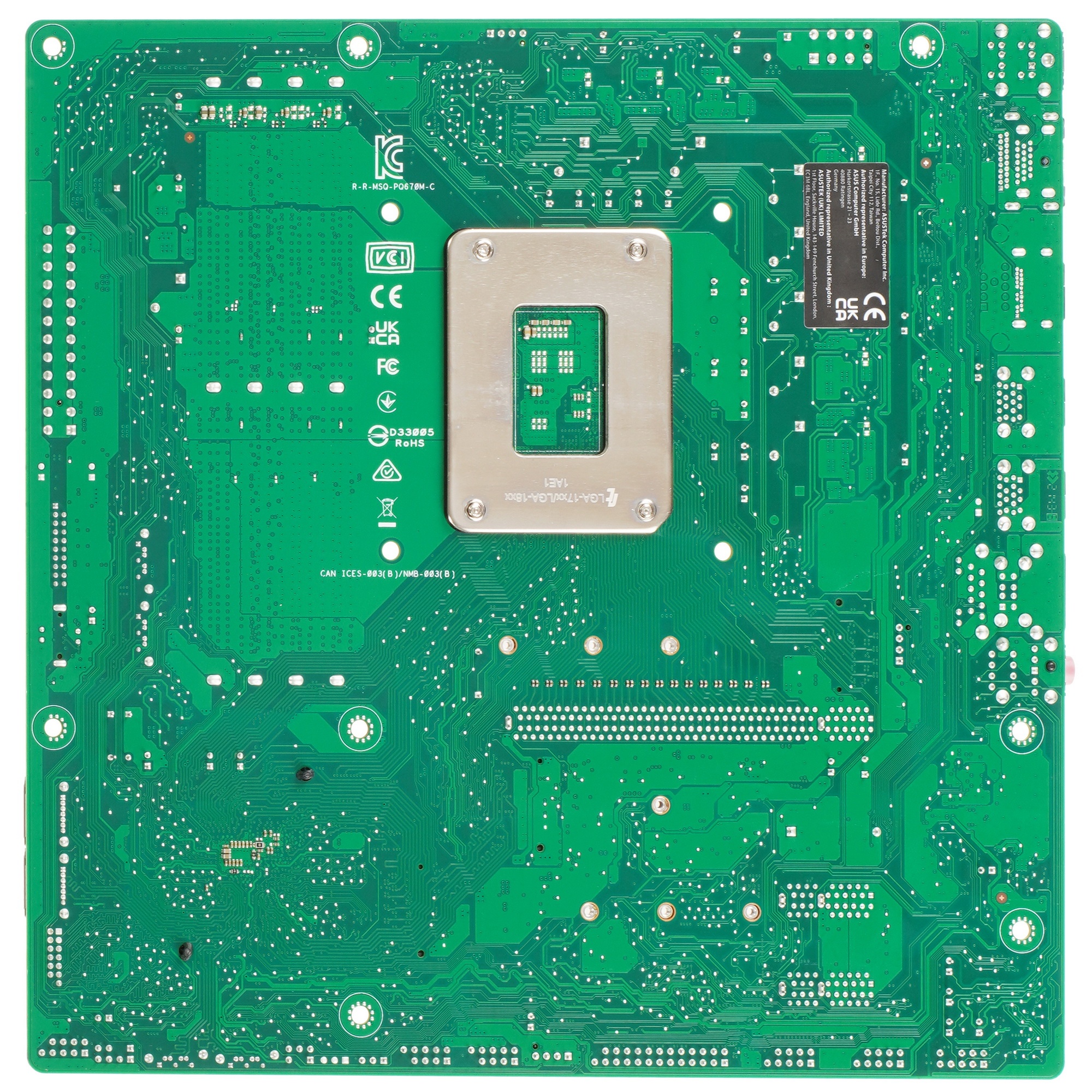 Материнская плата ASUS Pro Q670M-C-CSM, LGA 1700, Intel Q670, 4xDDR5, 6xSATA, 2xM.2, 1xPCIe 4.0 x16,