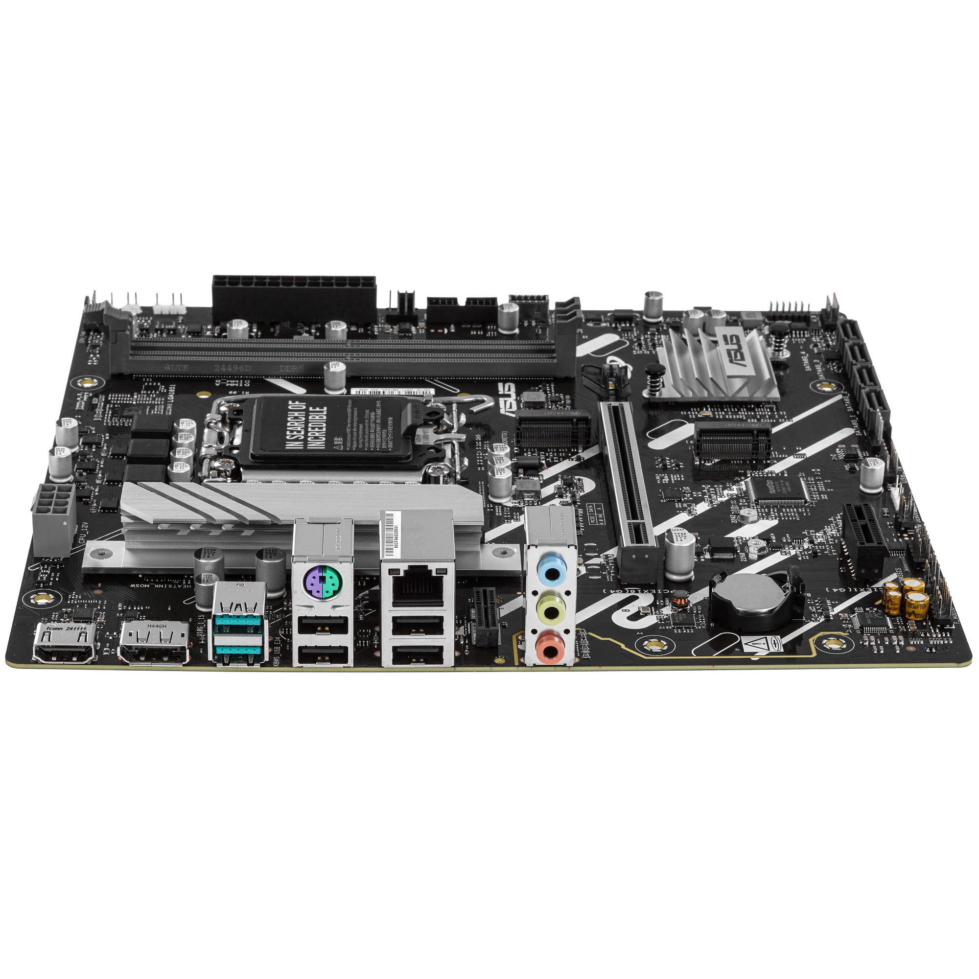 Материнская плата ASUS PRIME H810M-A-CSM, LGA 1851, Intel H810, 2xDDR5, 4xSATA, 2xM.2, 1xPCIe 4.0 x1