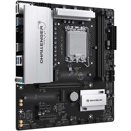 Материнская плата MAXSUN MS-Challenger Z890M, LGA1851, Z890, 2*DDR5, 3*SATA3, 2*M.2, USB 3.2, USB 2.