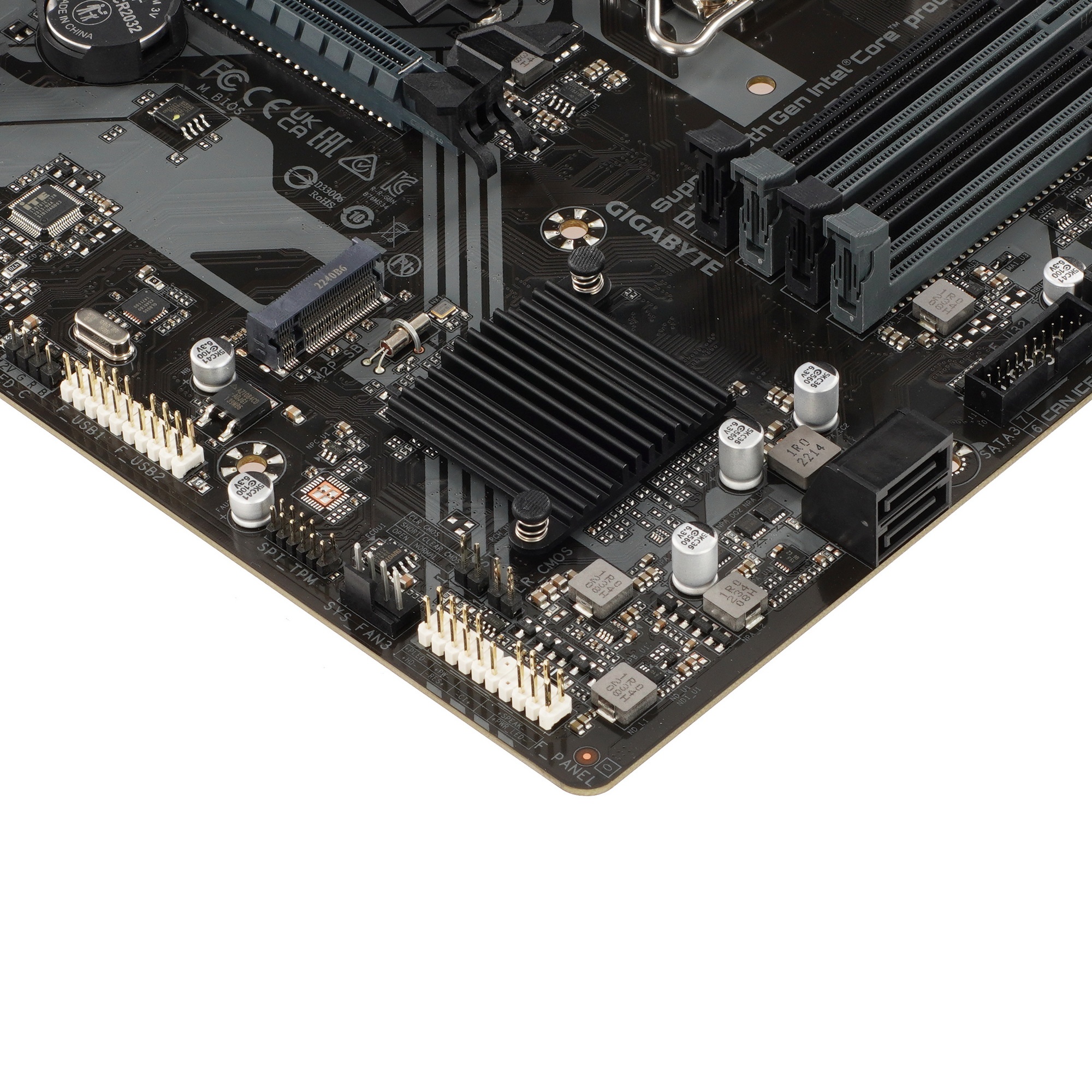 Материнская плата Gigabyte B760M DS3H DDR4, LGA 1700, Intel B760, 4xDDR4, 4xSATA, 2xM.2, 1xPCIe 4.0