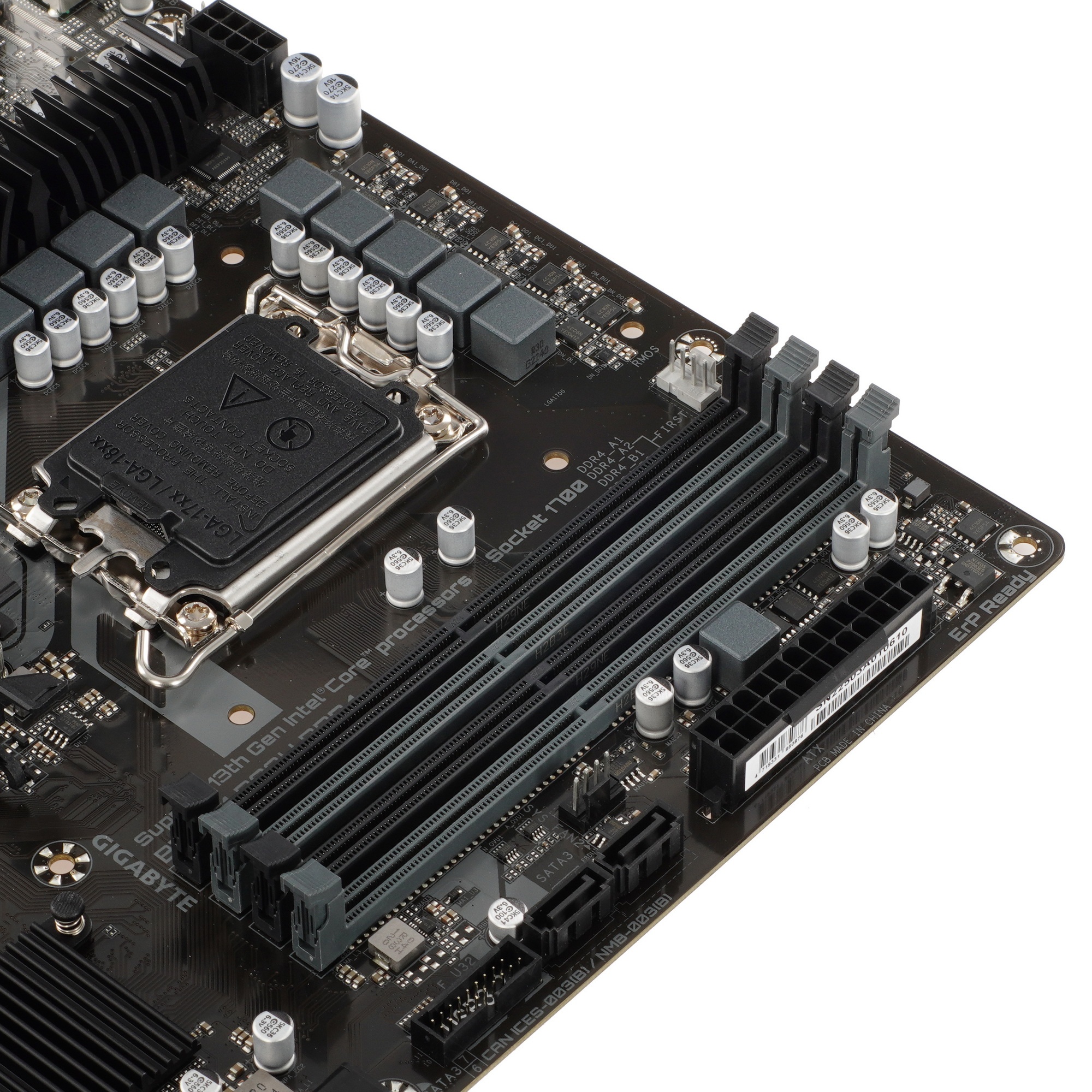 Материнская плата Gigabyte B760M DS3H DDR4, LGA 1700, Intel B760, 4xDDR4, 4xSATA, 2xM.2, 1xPCIe 4.0